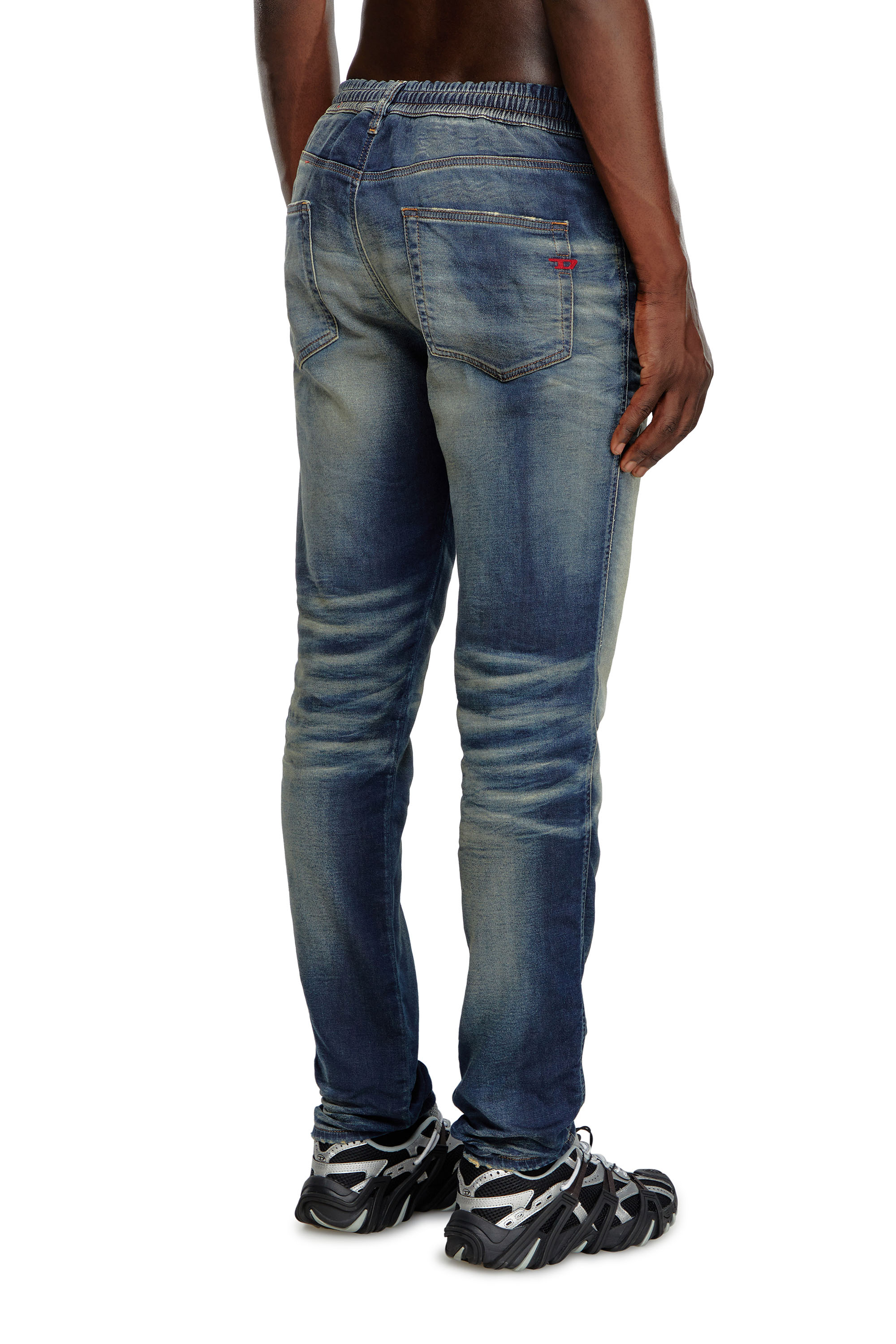 Diesel - Man's Slim 2060 D-Strukt Joggjeans® 068MH, Dark Blue - 2