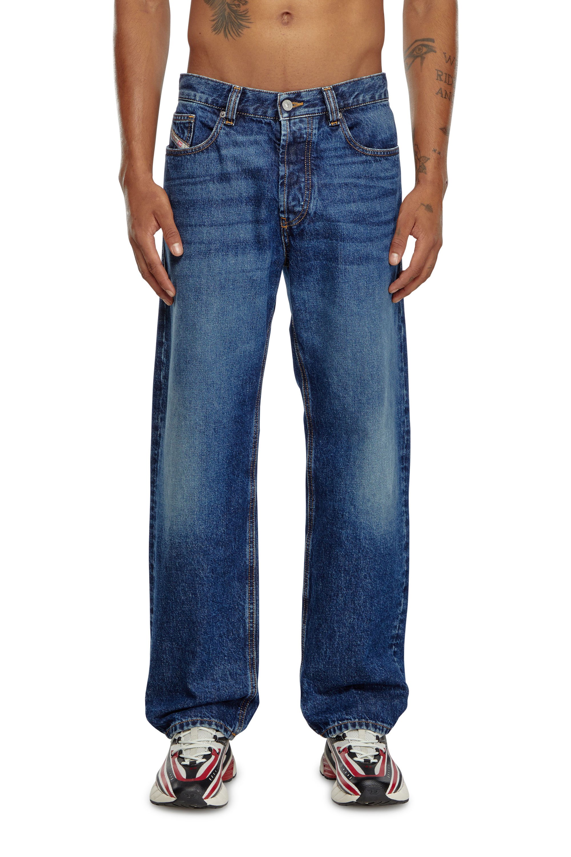 Diesel - Regular Jeans 2010 D-Macs 09I27 Hombre, Azul Oscuro - 2