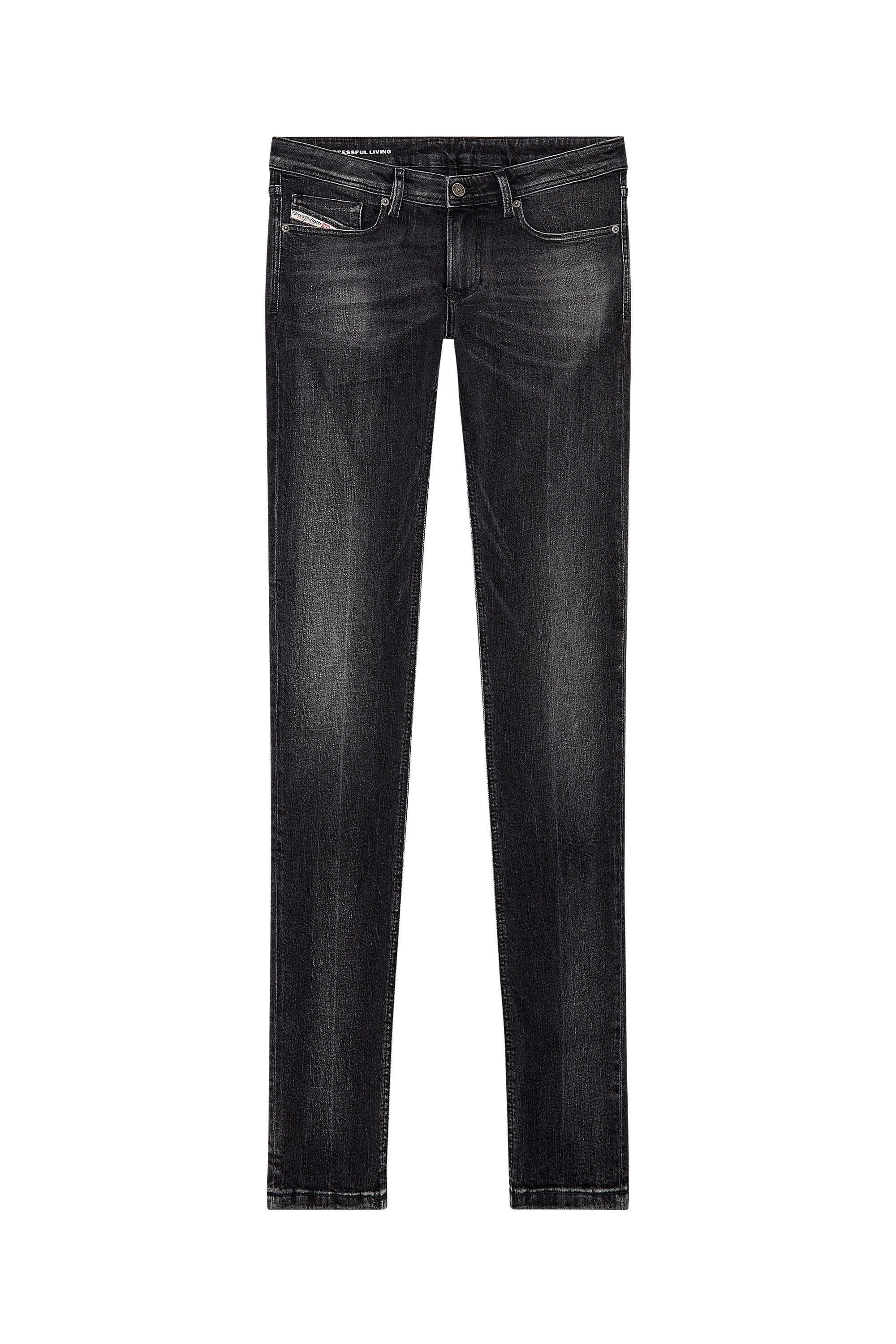 Diesel - Man's Skinny Jeans 1979 Sleenker 0PFAX, Black/Dark grey - 3