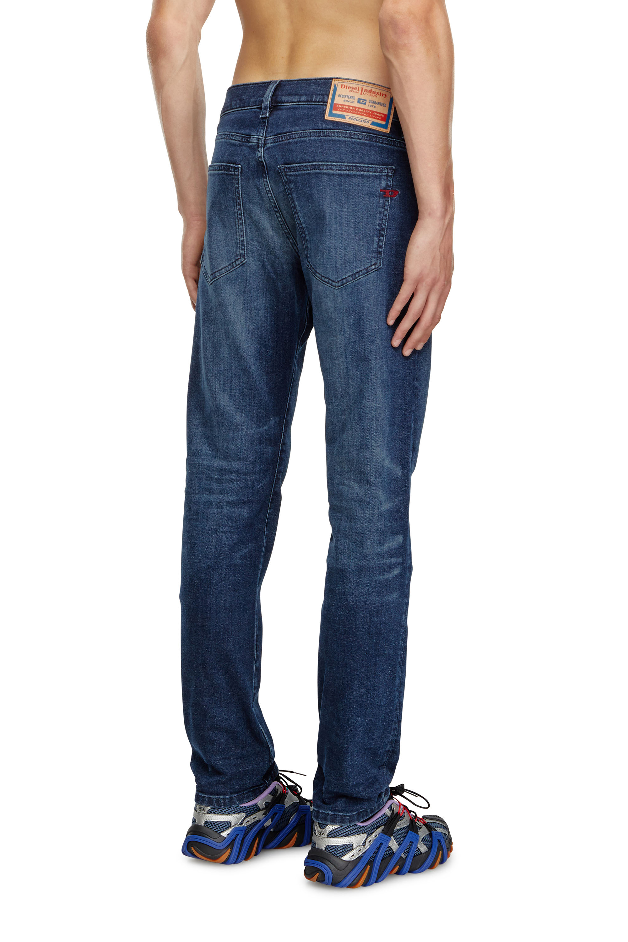 Diesel - Slim Jeans 2019 D-Strukt 0GRDJ Hombre, Azul Oscuro - 4