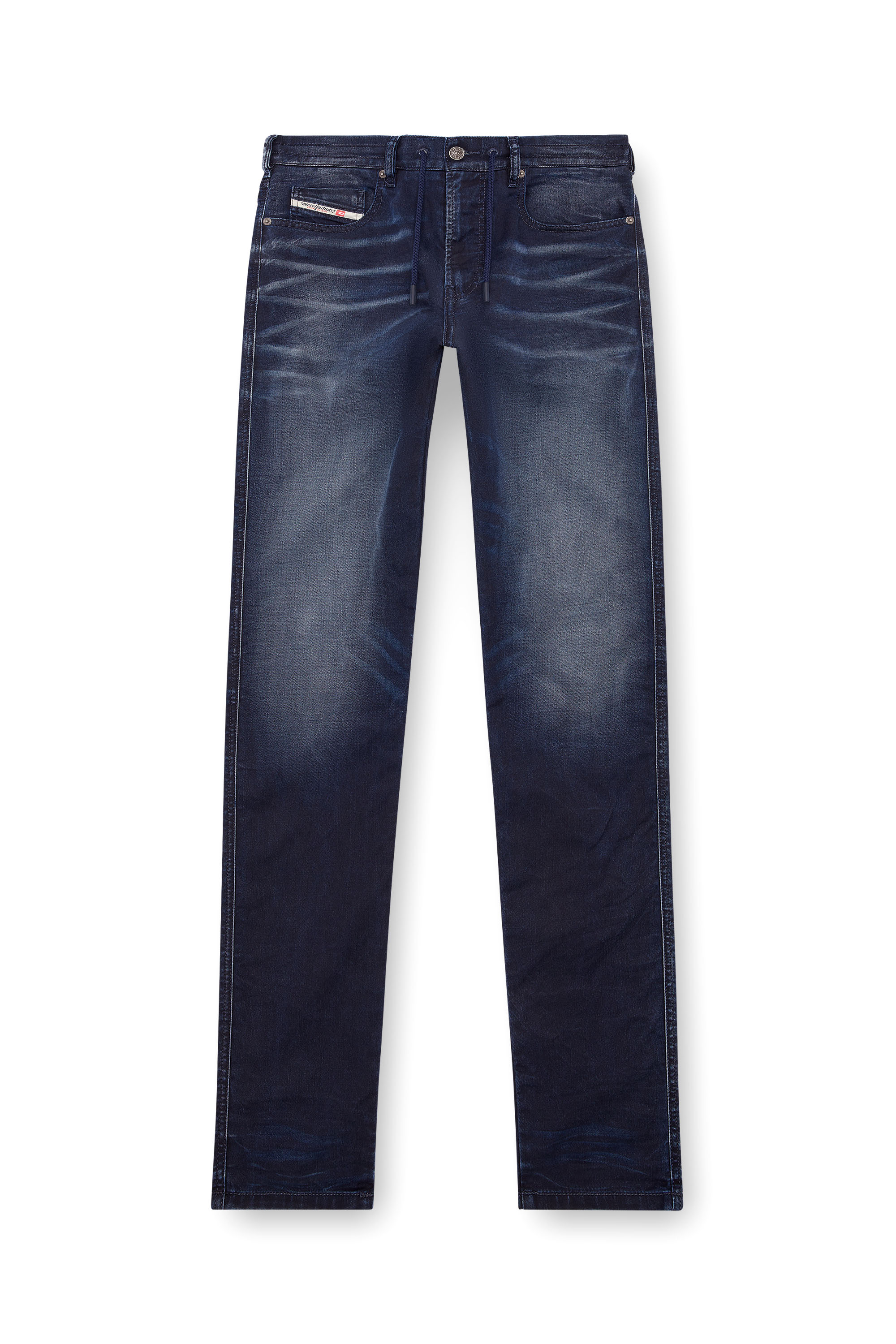 Diesel - Man's Slim 2060 D-Strukt Joggjeans® 068LY, Dark Blue - 5