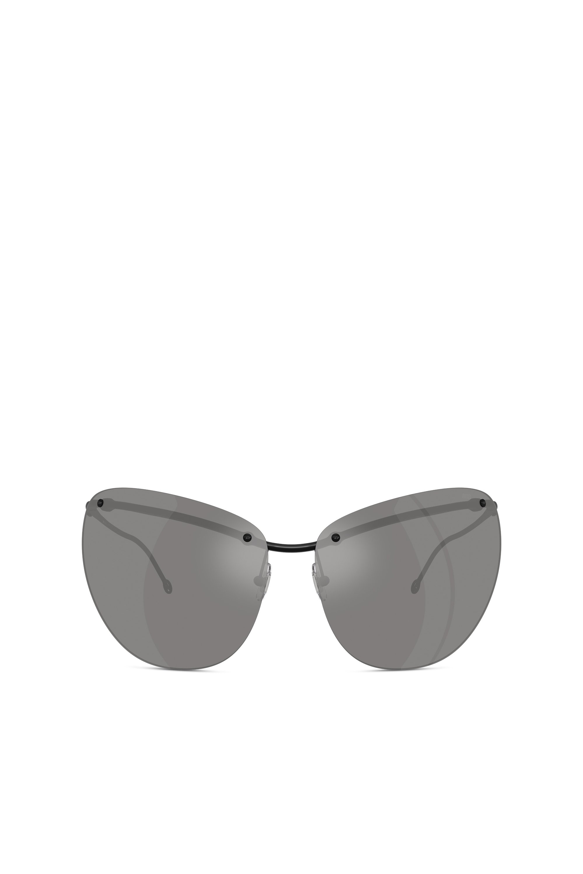 Diesel - 0DL1007, Gafas de sol con forma envolvente Unisex in Gris - 2