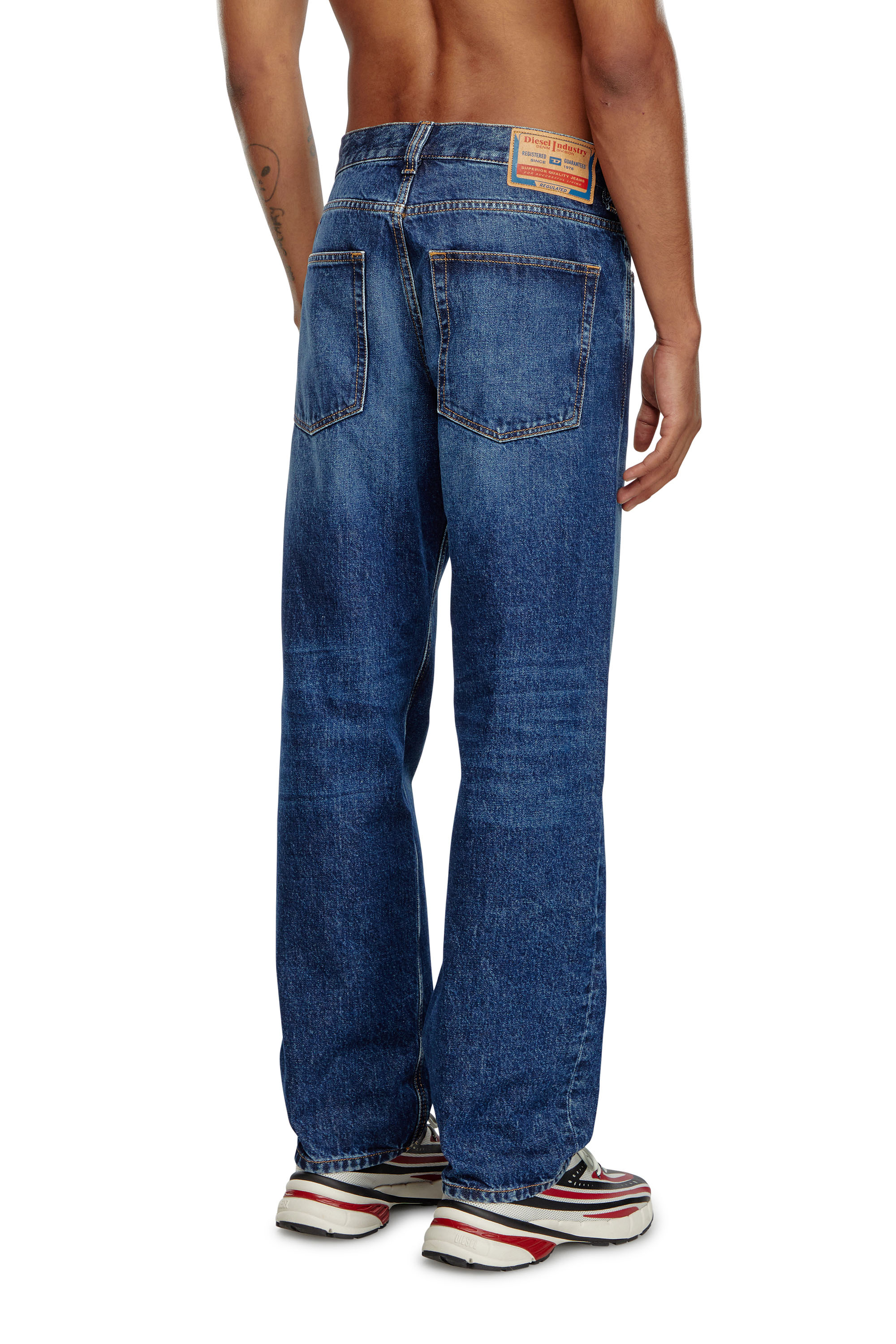 Diesel - Regular Jeans 2010 D-Macs 09I27 Hombre, Azul Oscuro - 3