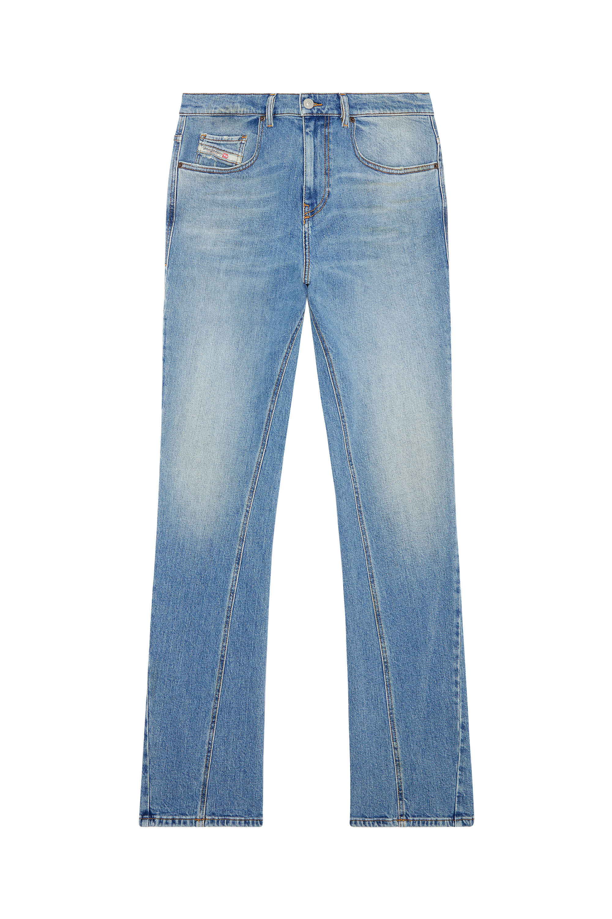 Diesel - Bootcut Jeans 2021 D-Vocs 007L3, Man's Bootcut Jeans - 2021 D-Vocs in Light Blue - 3