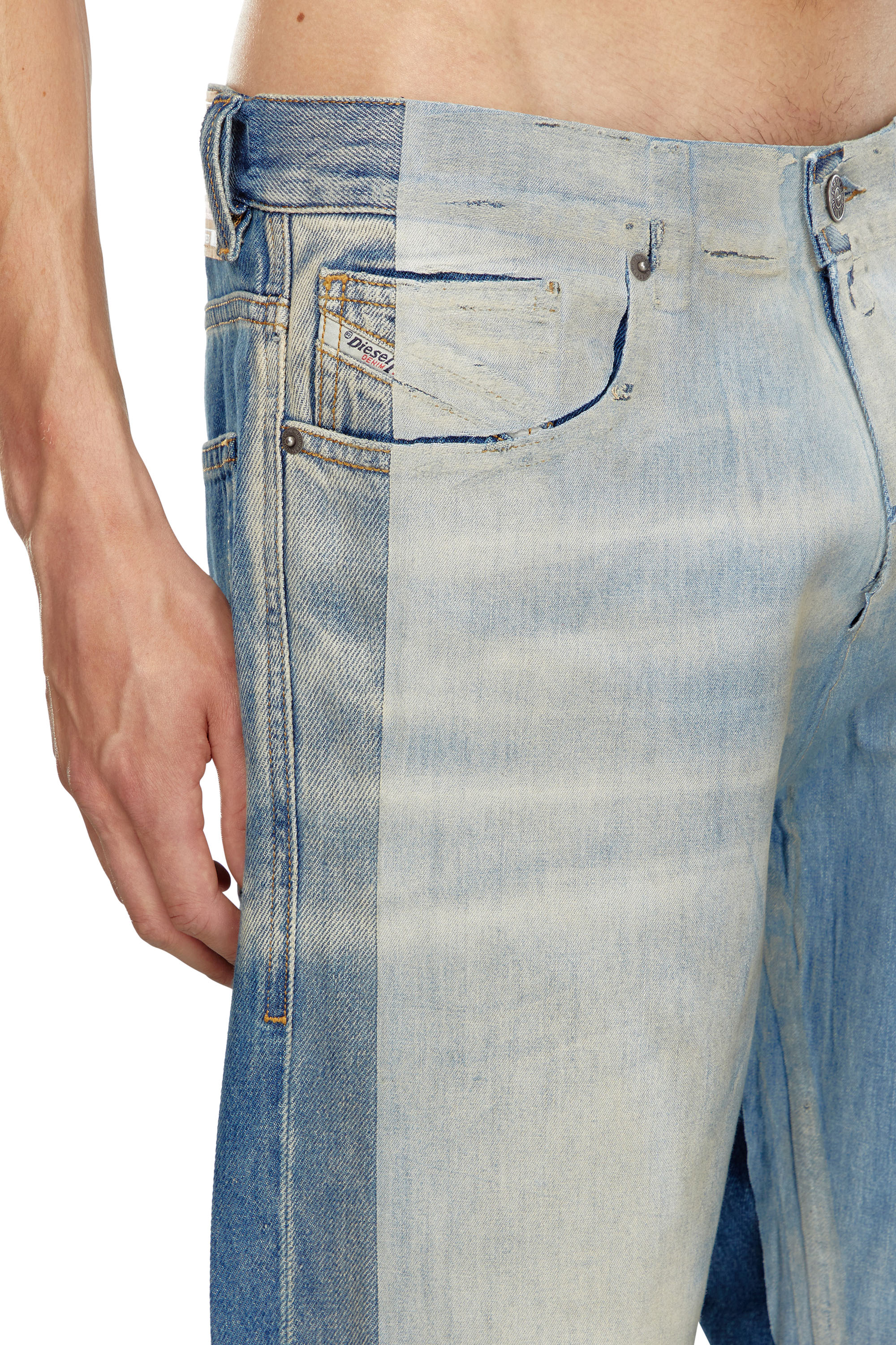 Diesel - Regular Jeans 2010 D-Macs 09K22 Hombre, Azul medio - 5