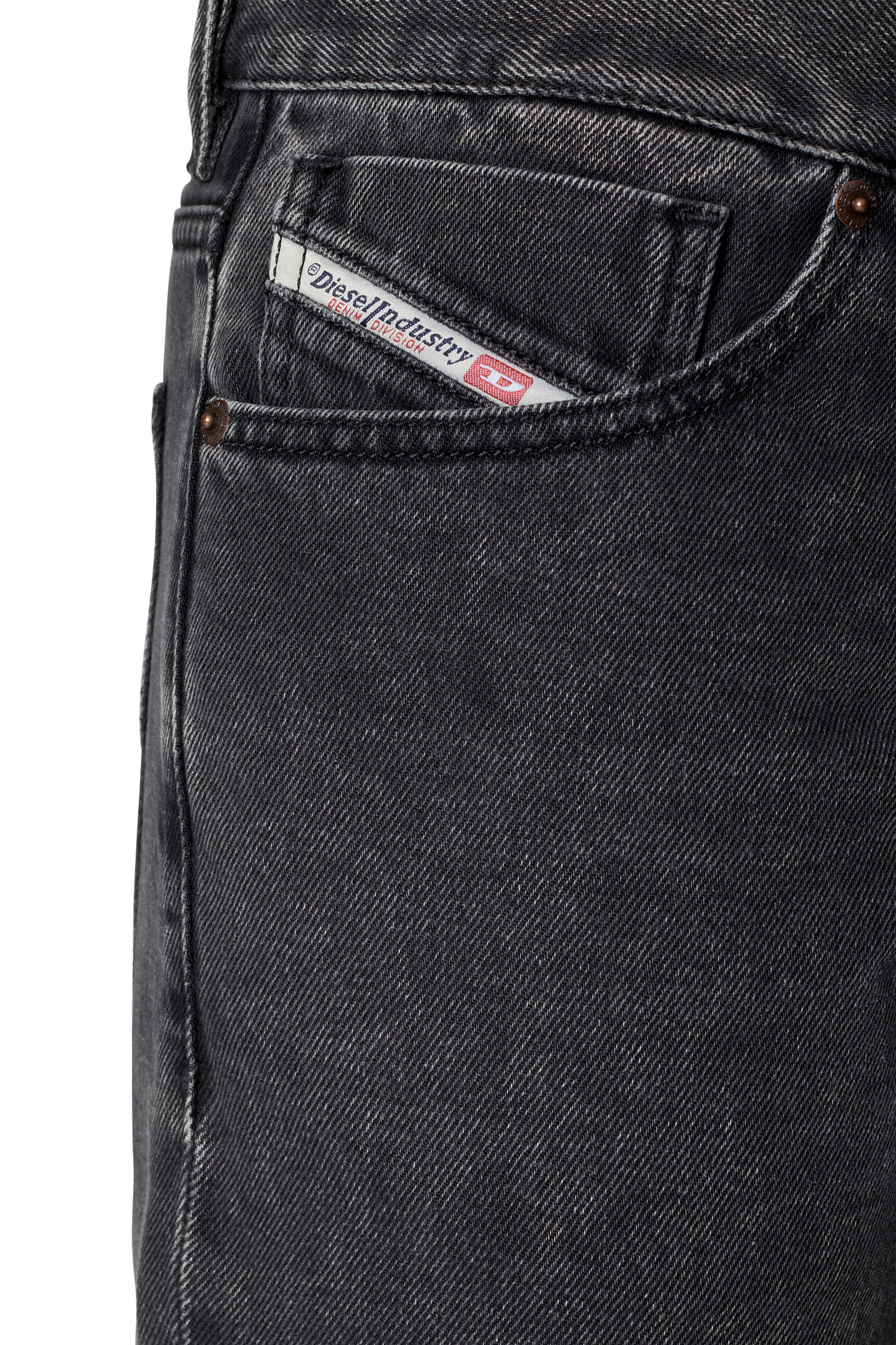 Diesel - Regular Jeans 1995 D-Sark 09B87, Regular Jeans - 1995 D-Sark Hombre in Negro - 5