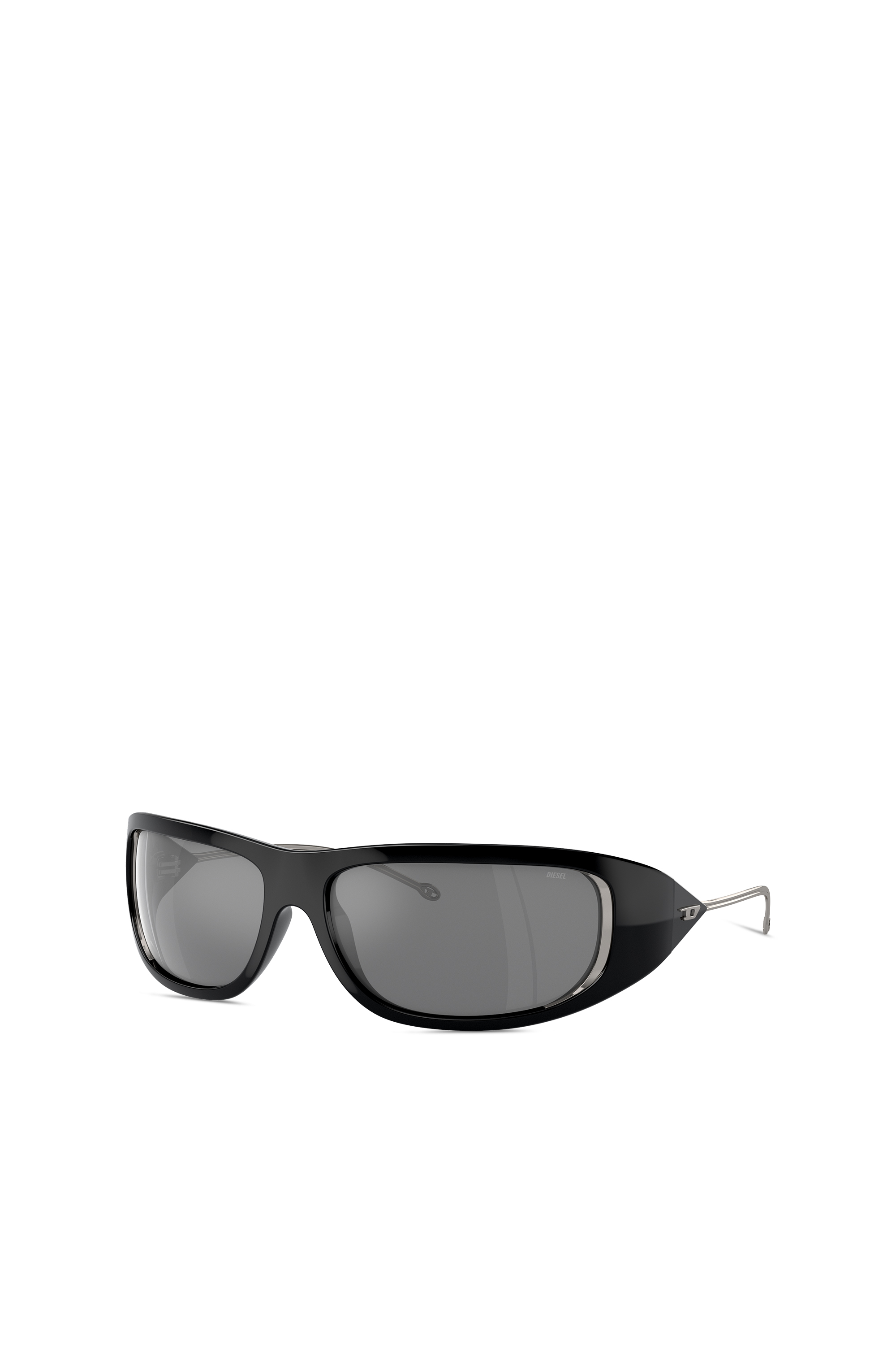 Diesel - 0DL3001, Gafas con estilo envolvente Unisex in Negro - 4