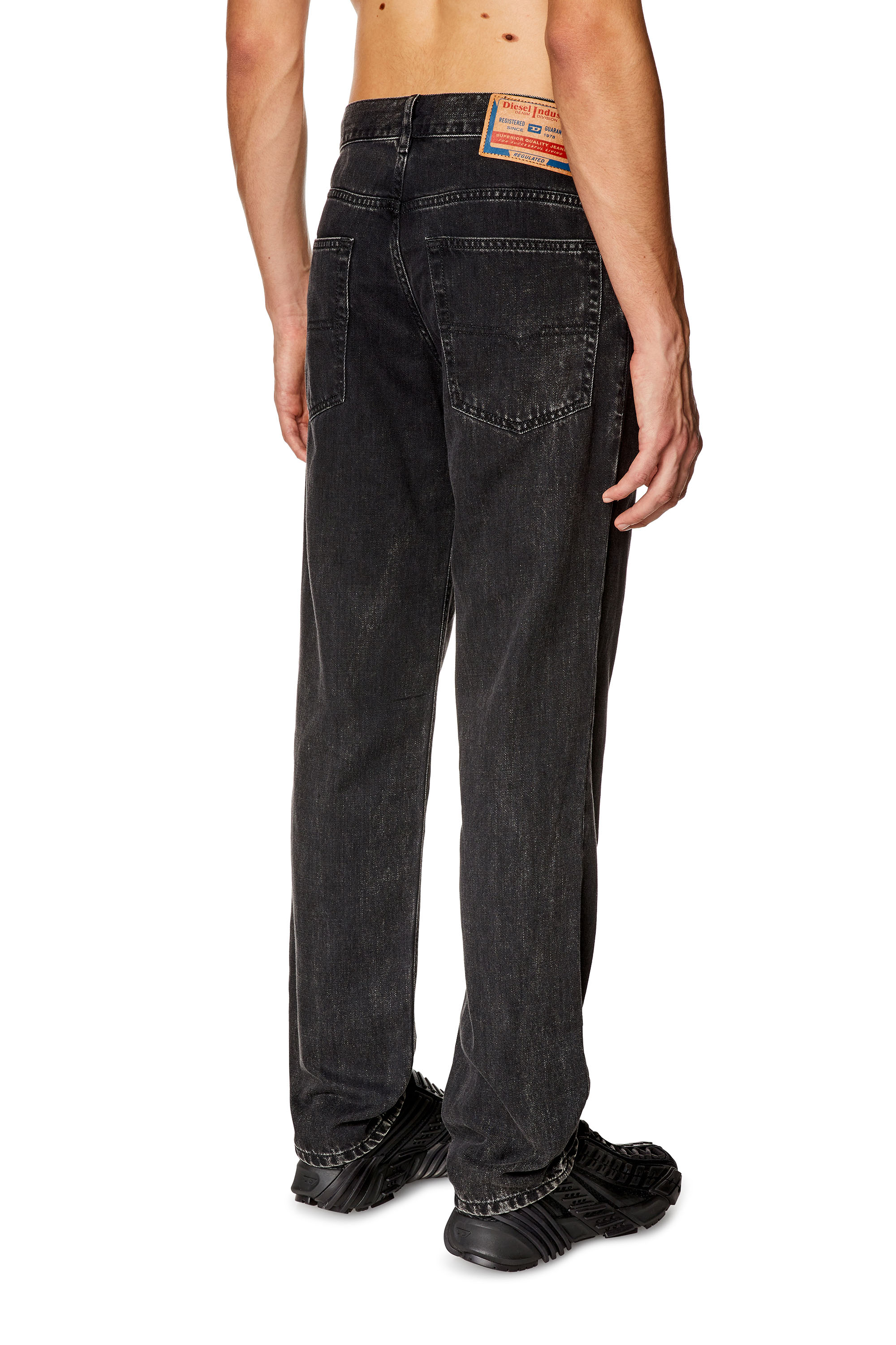 Diesel - Man's Regular Jeans 2023 D-Finitive 068HN, Black/Dark grey - 4