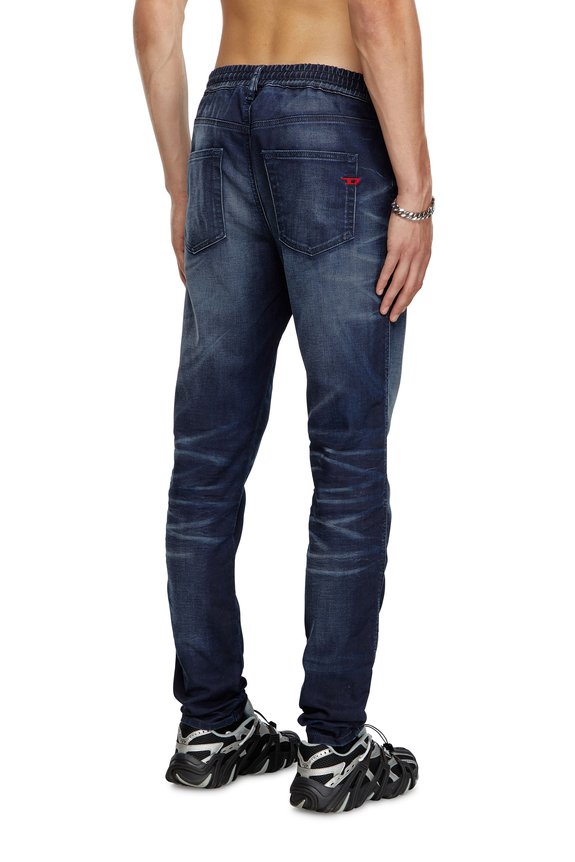 Diesel - Man's Slim 2060 D-Strukt Joggjeans® 068LY, Dark Blue - 2