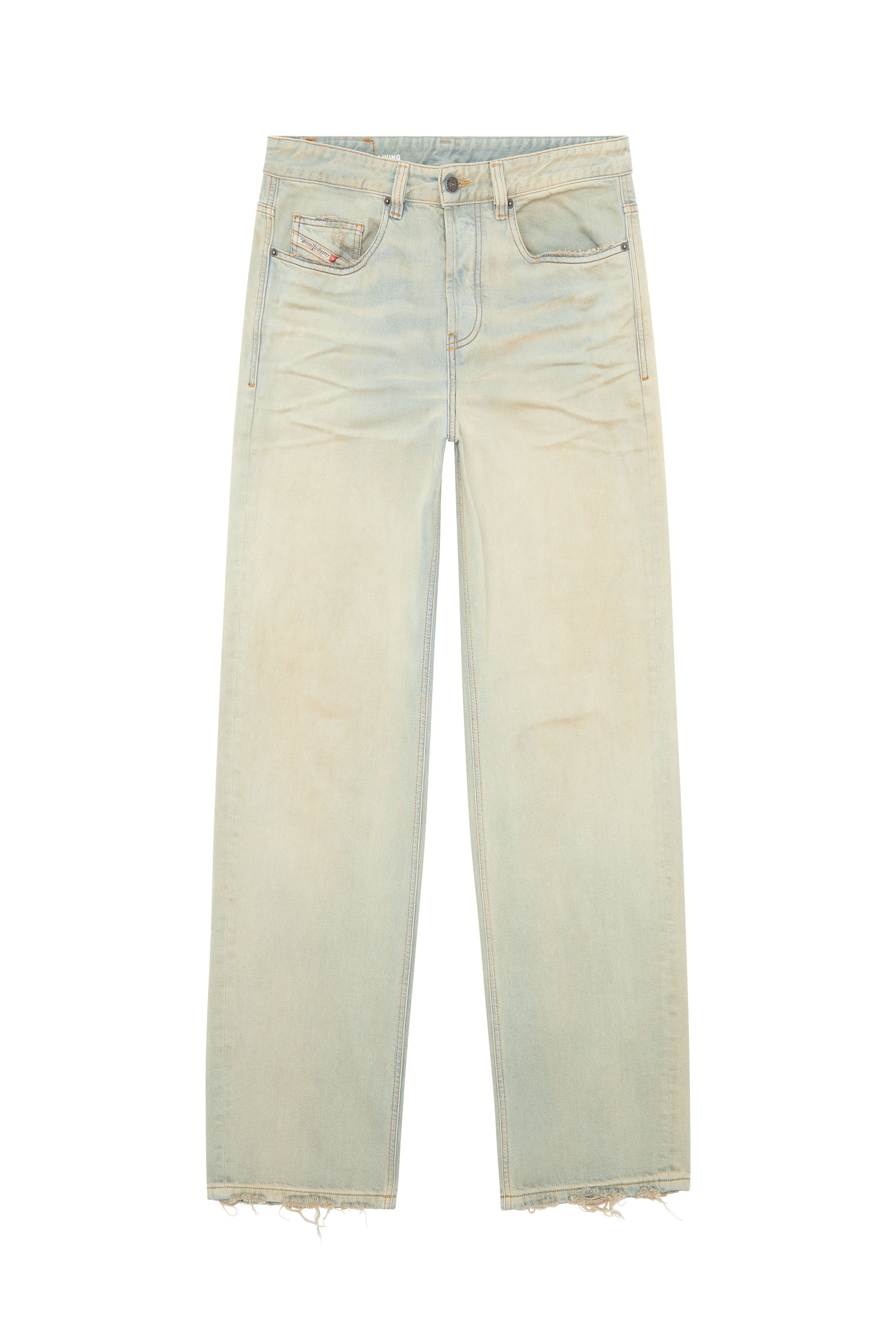 Diesel - Man's Relaxed Jeans 2001 D-Macro 09H60, Light Blue - 3