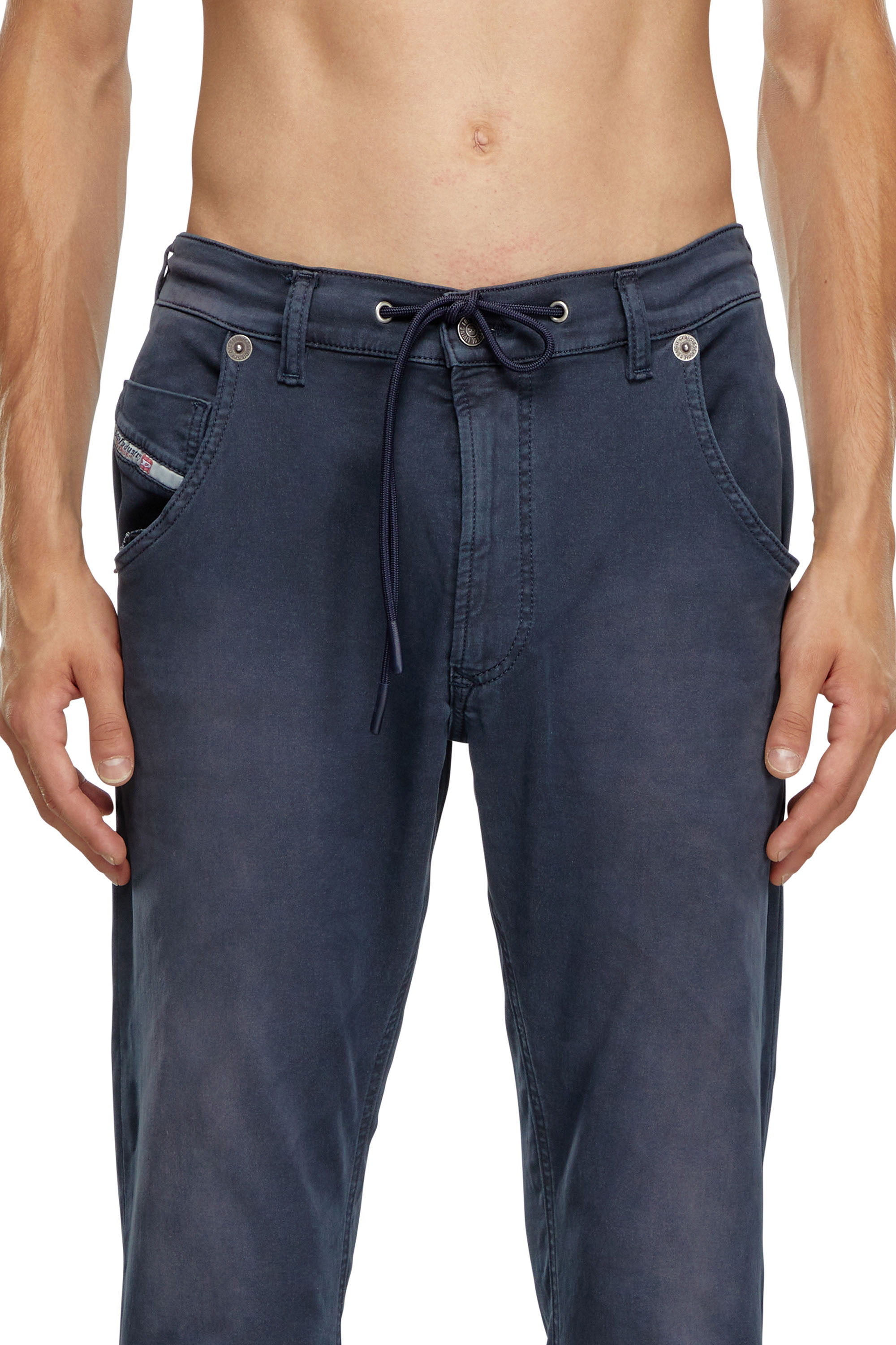 Diesel - Regular 2030 D-Krooley Joggjeans® 0670M Hombre, Azul Oscuro - 5