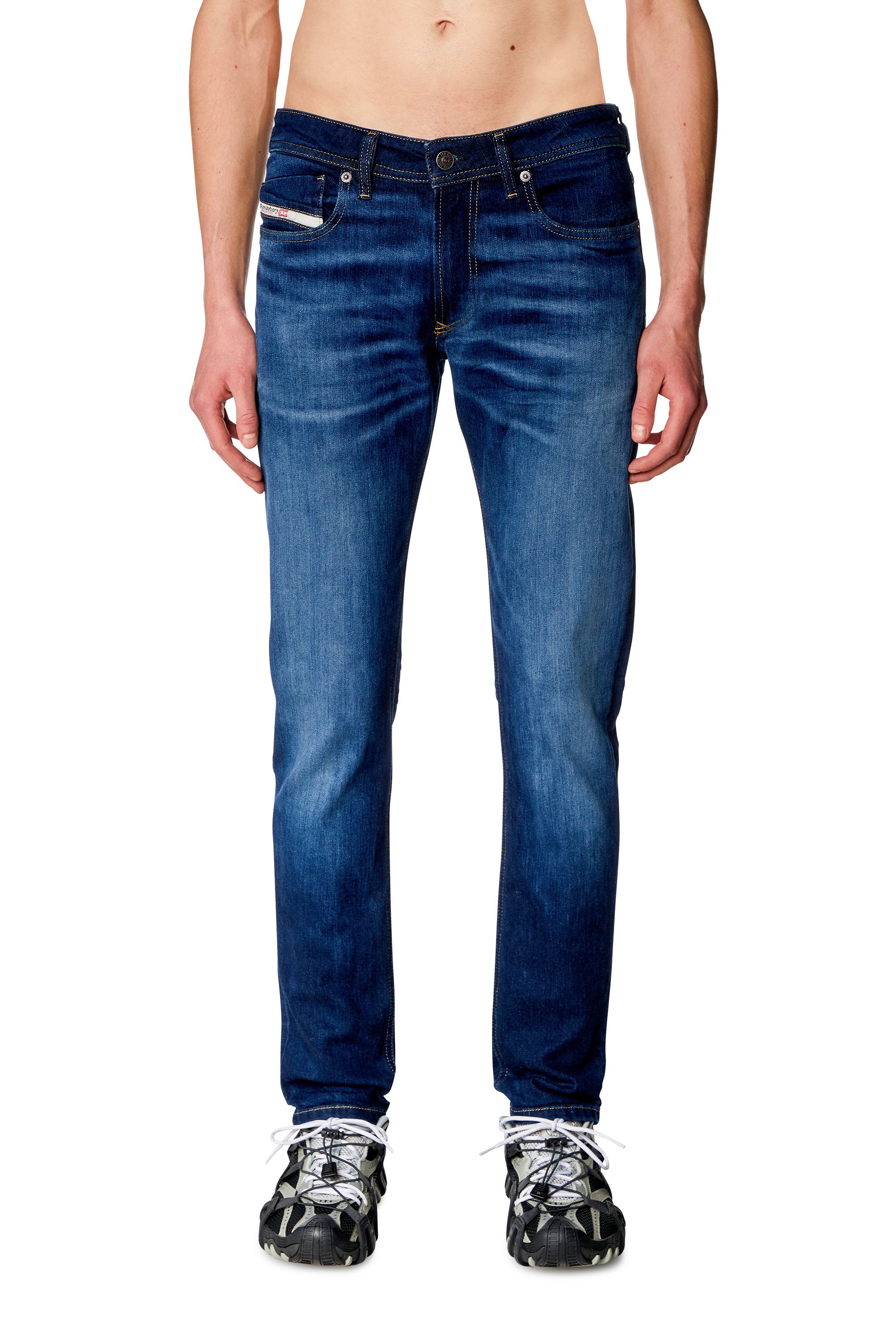 Diesel - Skinny Jeans 1979 Sleenker 0PFAV Hombre, Azul Oscuro - 2