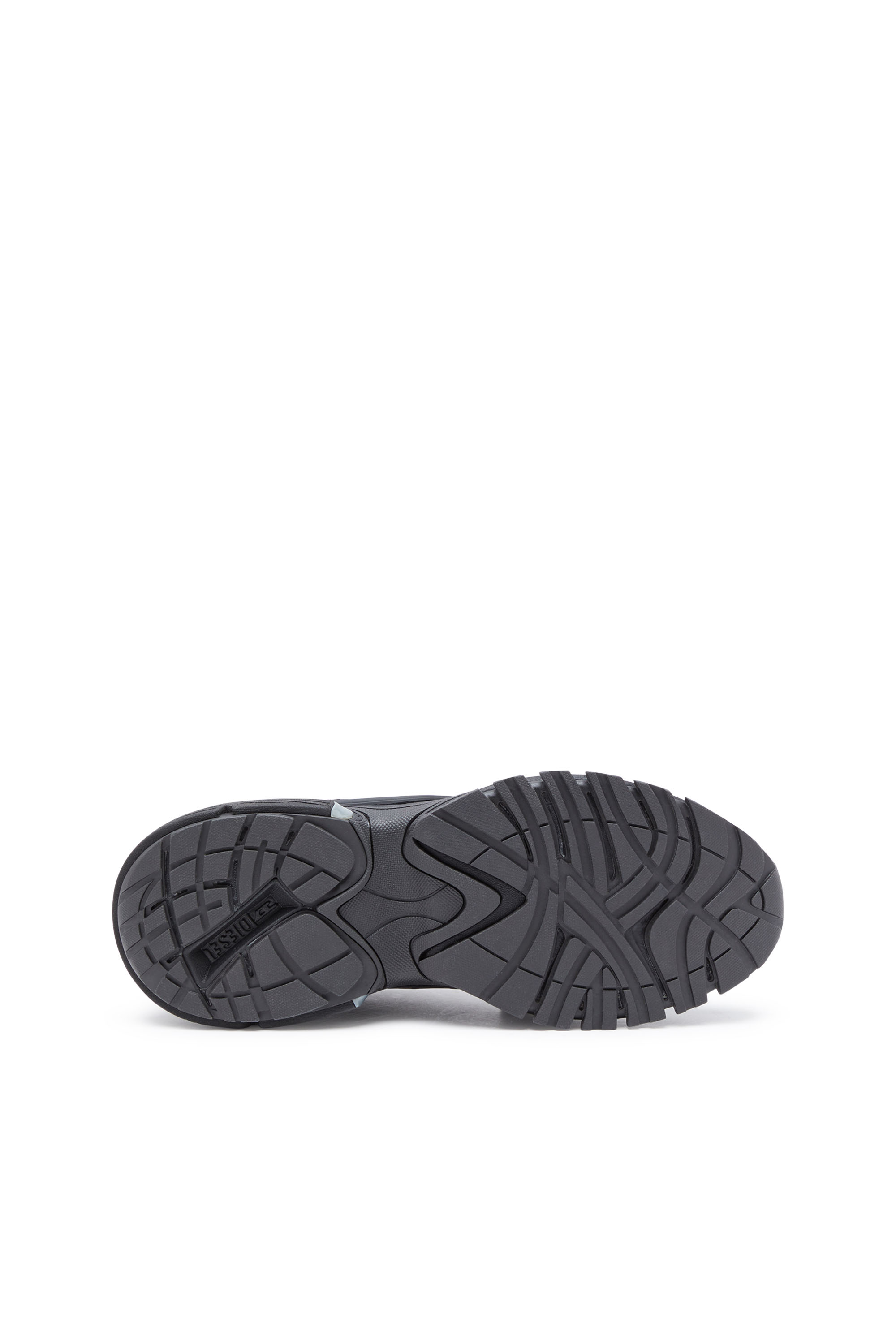 Diesel - S-SERENDIPITY PRO-X1, Man's S-Serendipity Pro-X1 - Mesh sneakers with embossed overlays in Black - 5