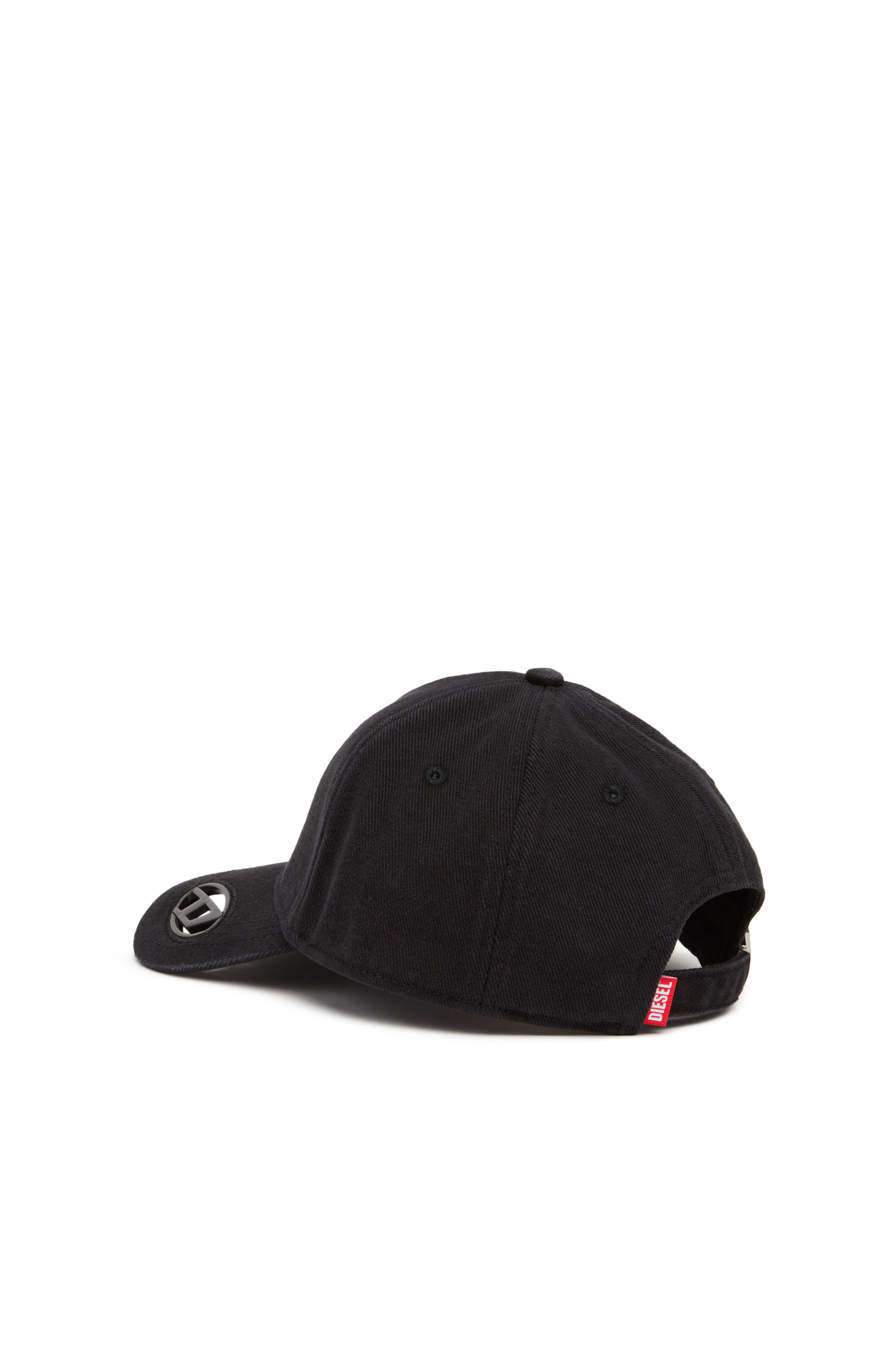 Diesel - C-PLAK, Gorra de béisbol con placa oval D Hombre in Negro - 2