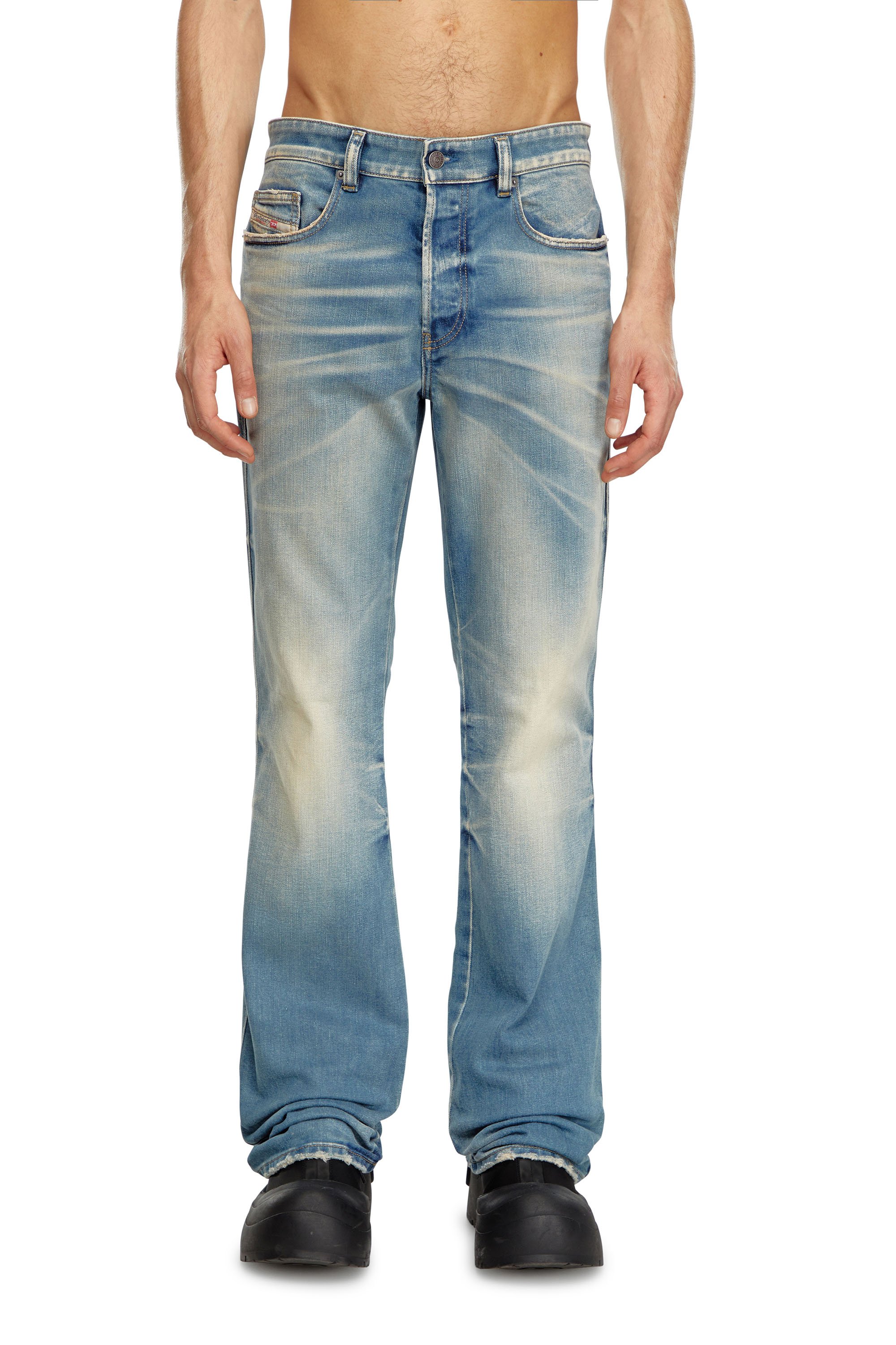 Diesel - Man's Bootcut Jeans 1998 D-Buck 09J62, Medium blue - 1