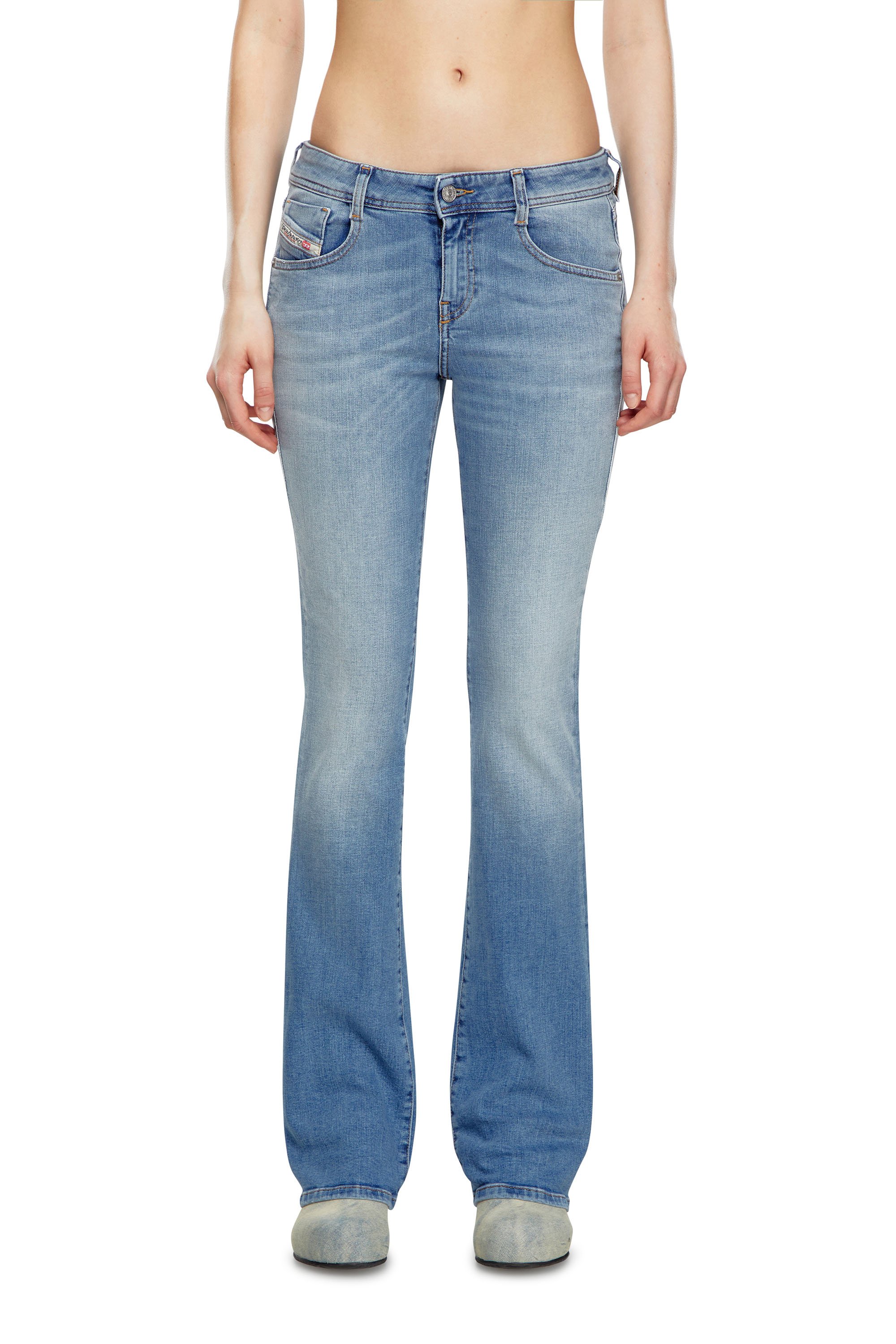 Diesel - Bootcut Jeans 1969 D-Ebbey 09K06 Mujer, Azul Claro - 1