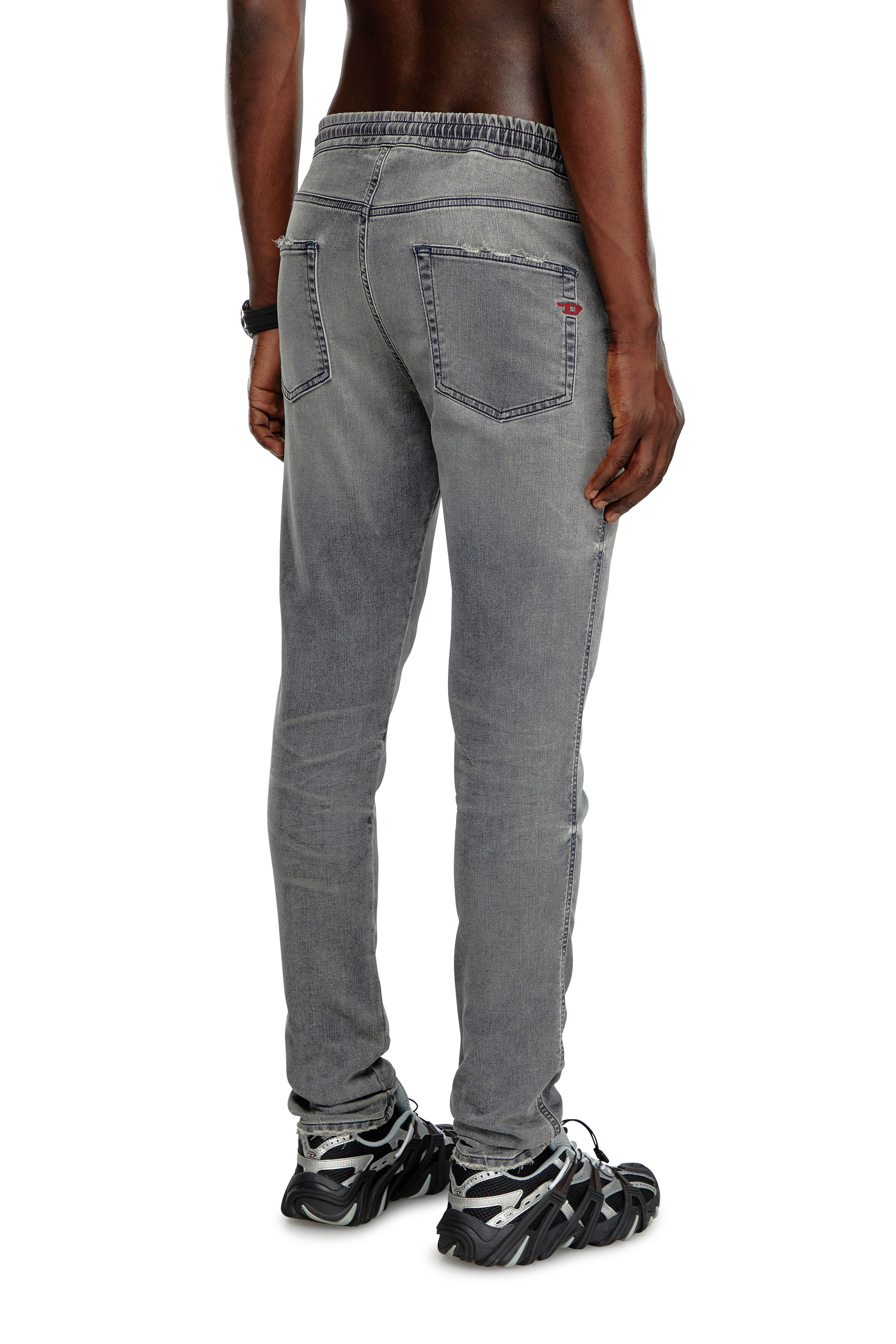 Diesel - Slim 2060 D-Strukt Joggjeans® 068LT Hombre, Gris oscuro - 4