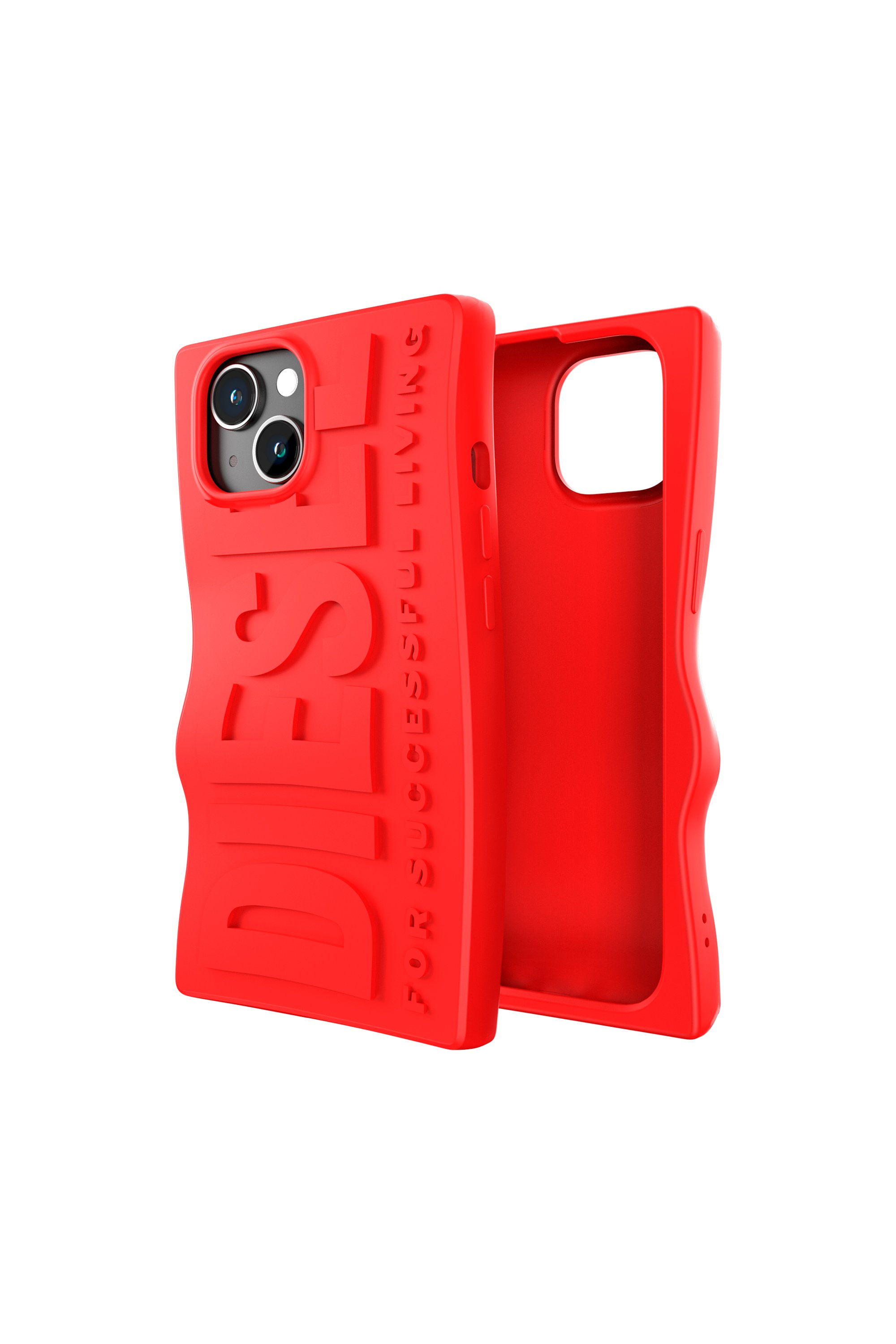 Diesel - 54116 MOULDED CASE, Funda D By iP15 Unisex in Rojo - 1