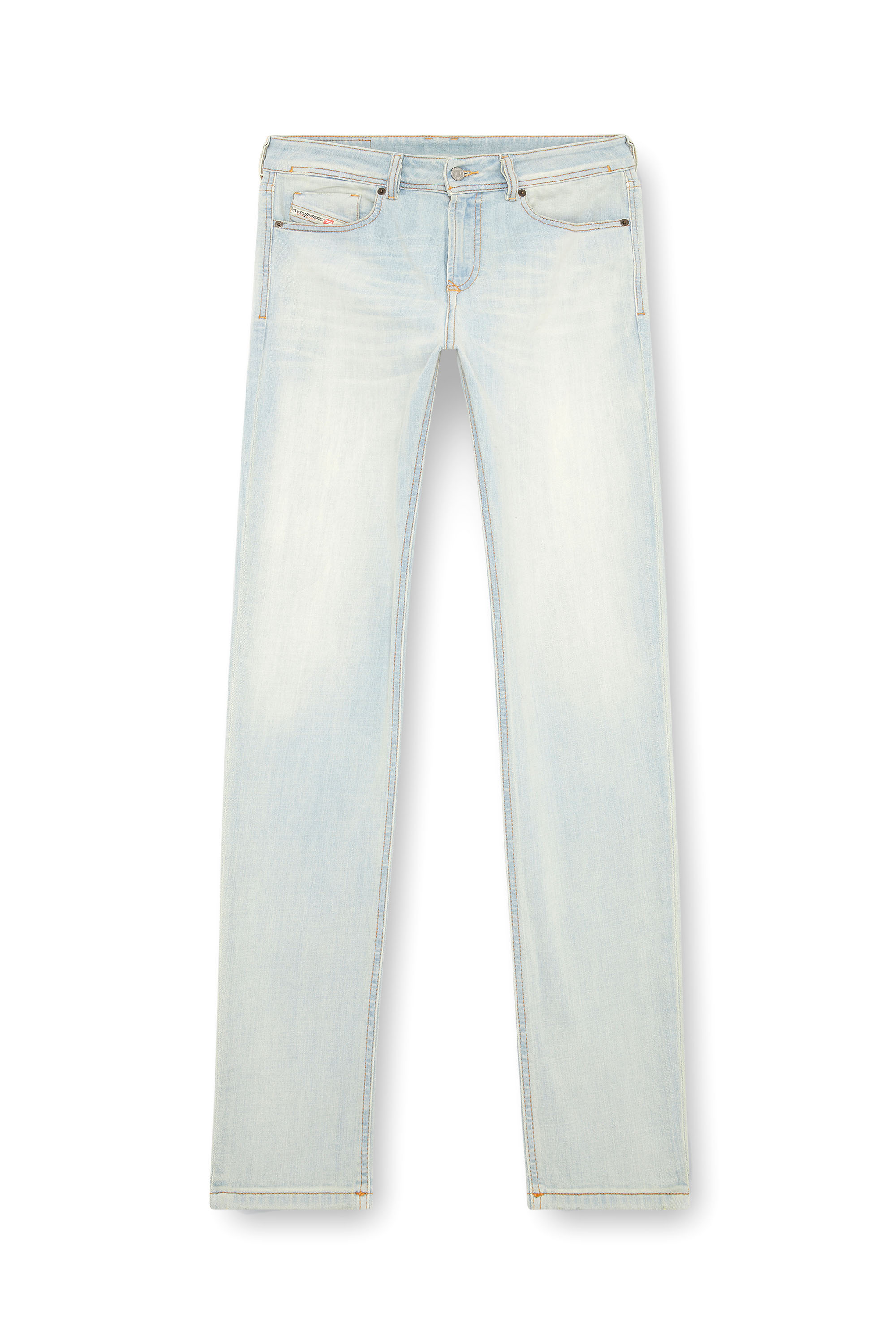 Diesel - Man's Skinny Jeans 1979 Sleenker 09J19, Light Blue - 3