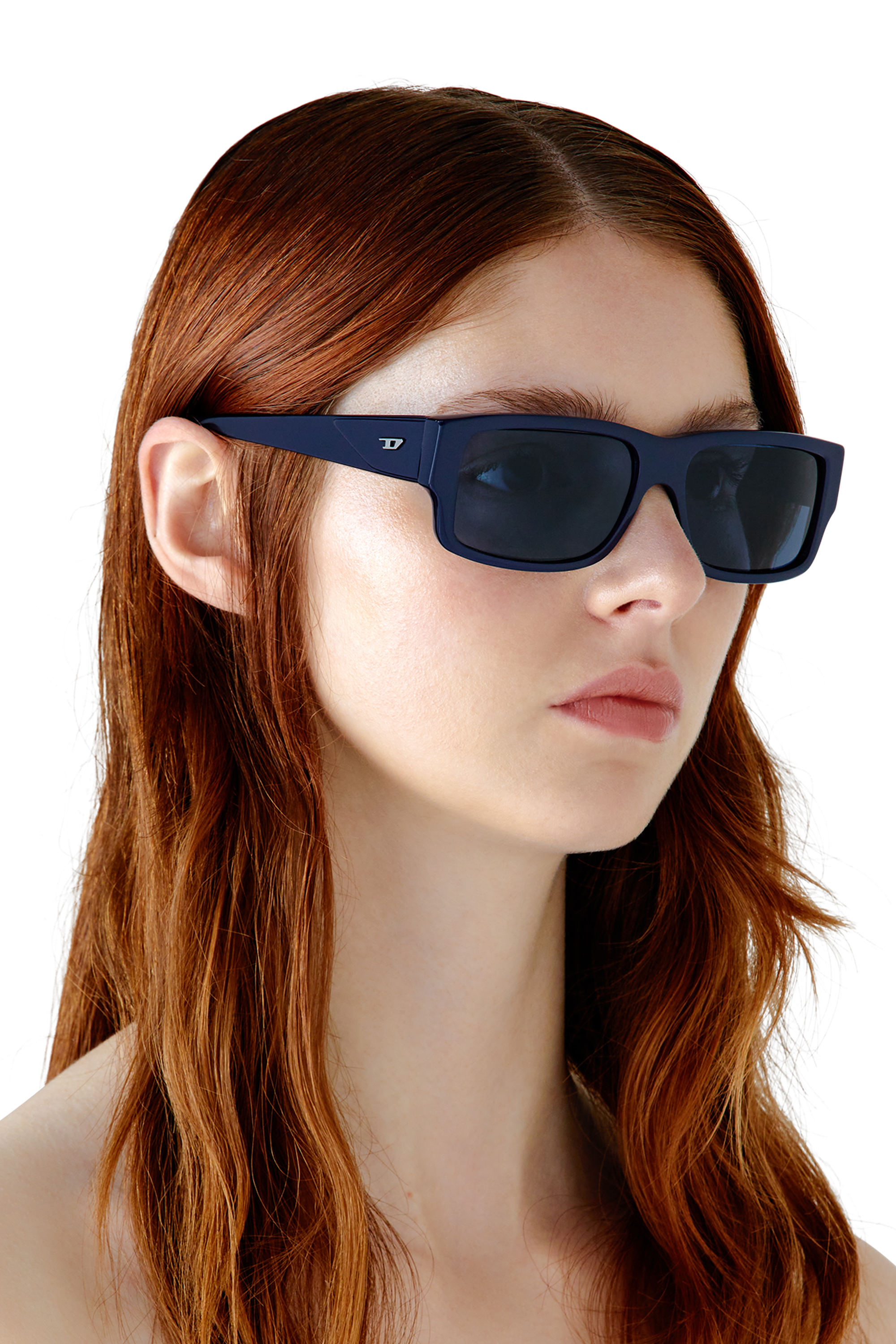 Diesel - 0DL2003, Gafas rectangulares Hombre in Azul marino - 6