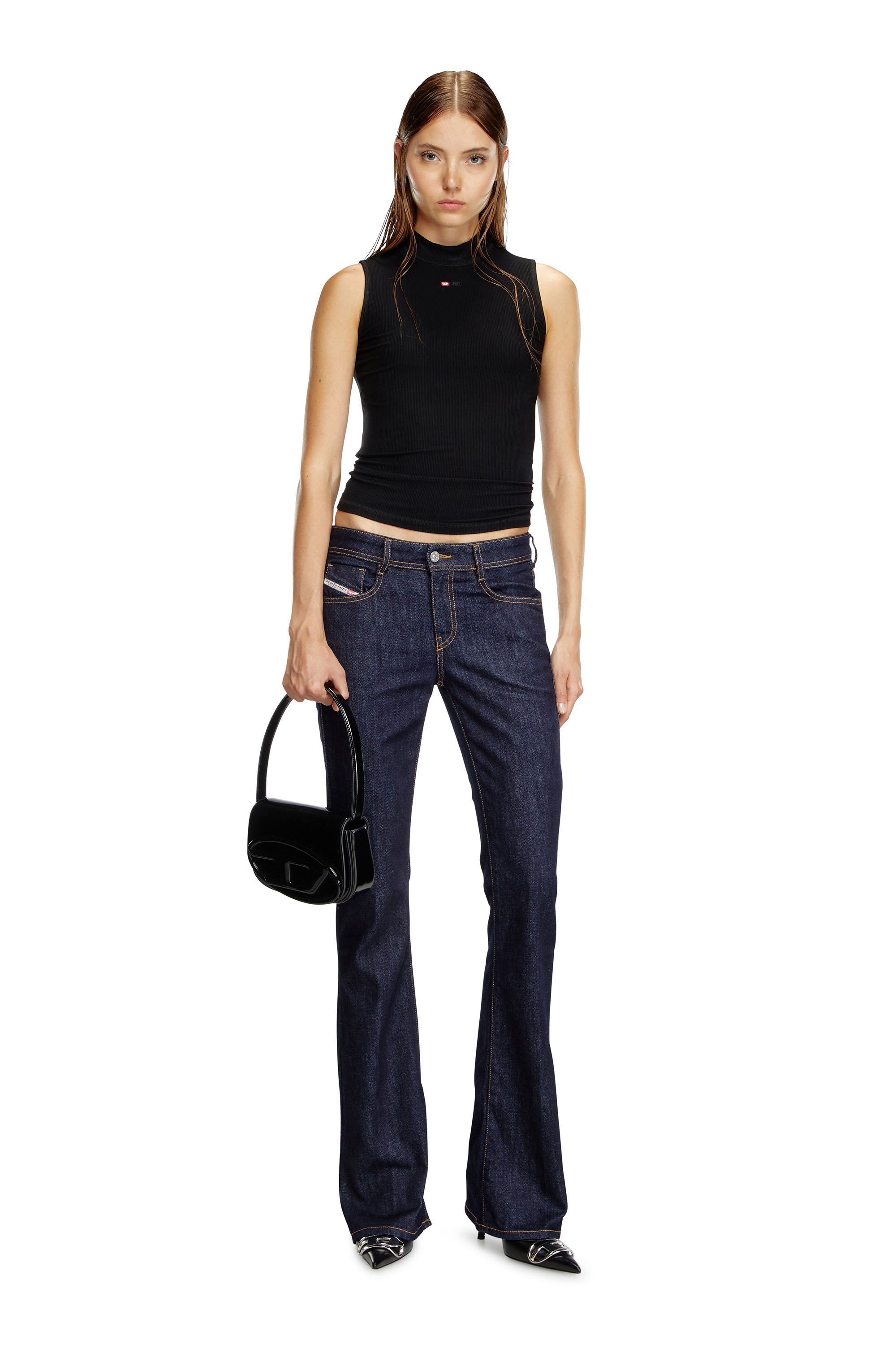 Diesel - Bootcut Jeans 1969 D-Ebbey Z9B89 Mujer, Azul Oscuro - 2