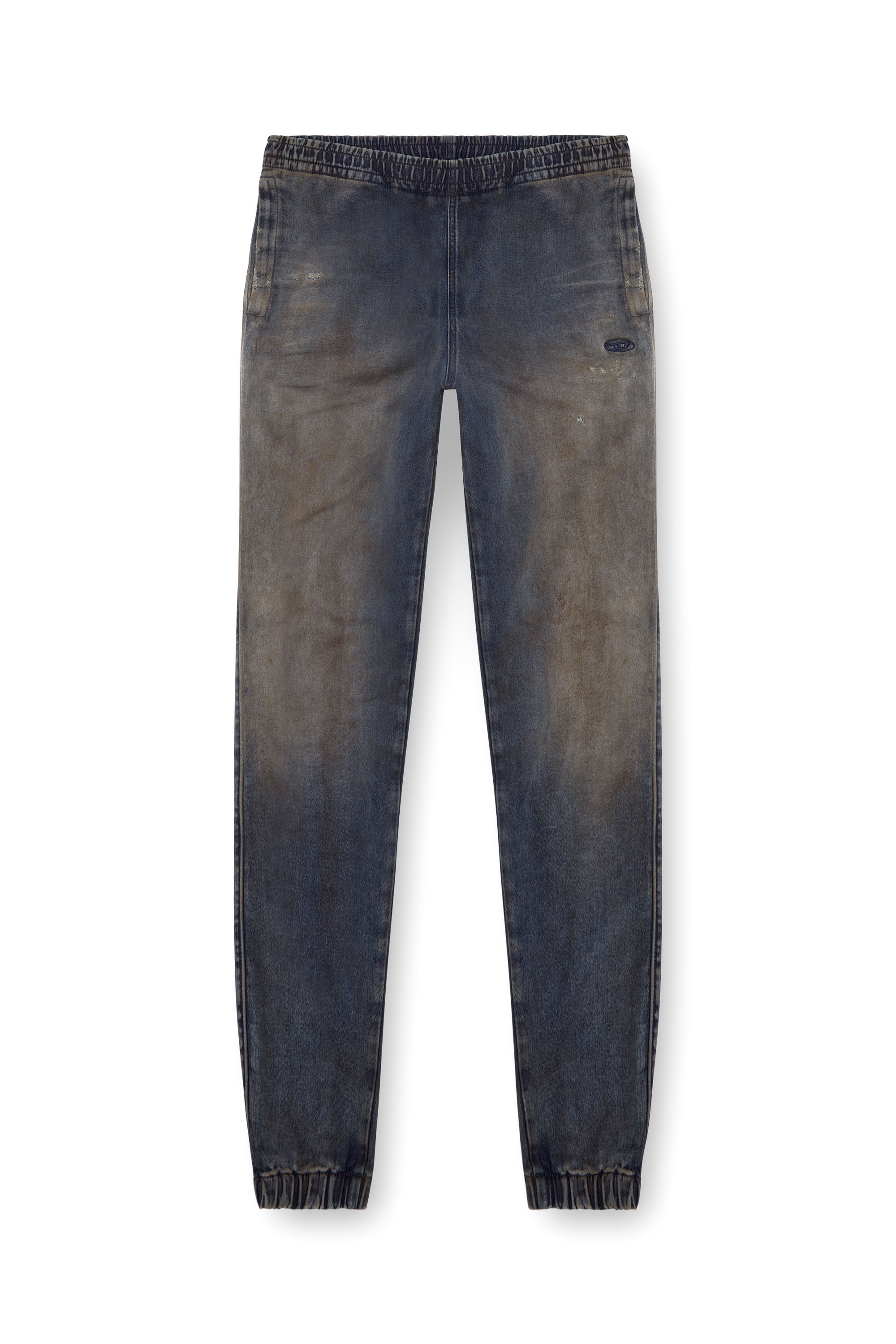 Diesel - Slim D-Labb Track denim 068LV Hombre, Azul Oscuro - 5