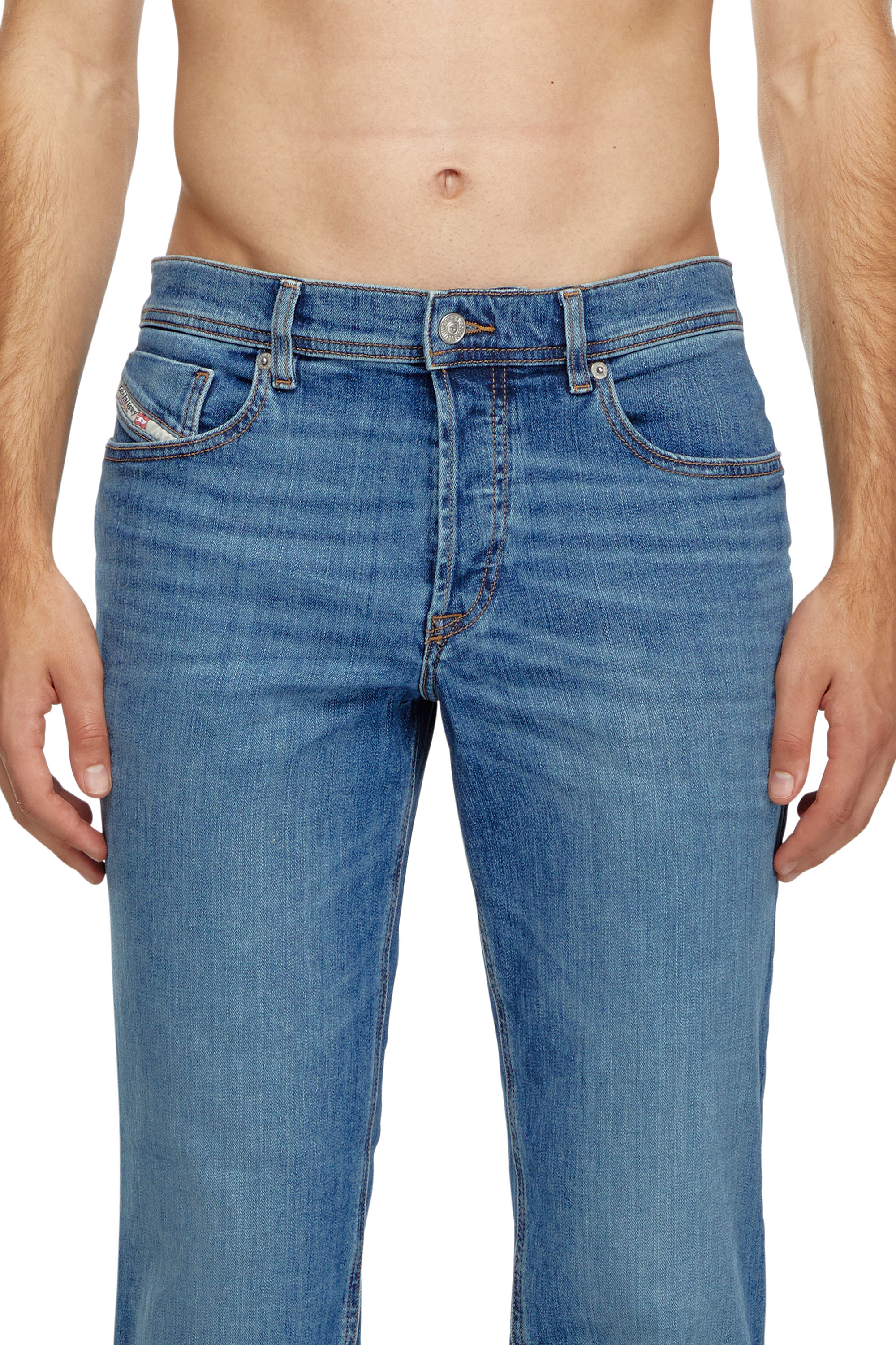 Diesel - Regular Jeans 2023 D-Finitive 0KIAL Hombre, Azul Claro - 5