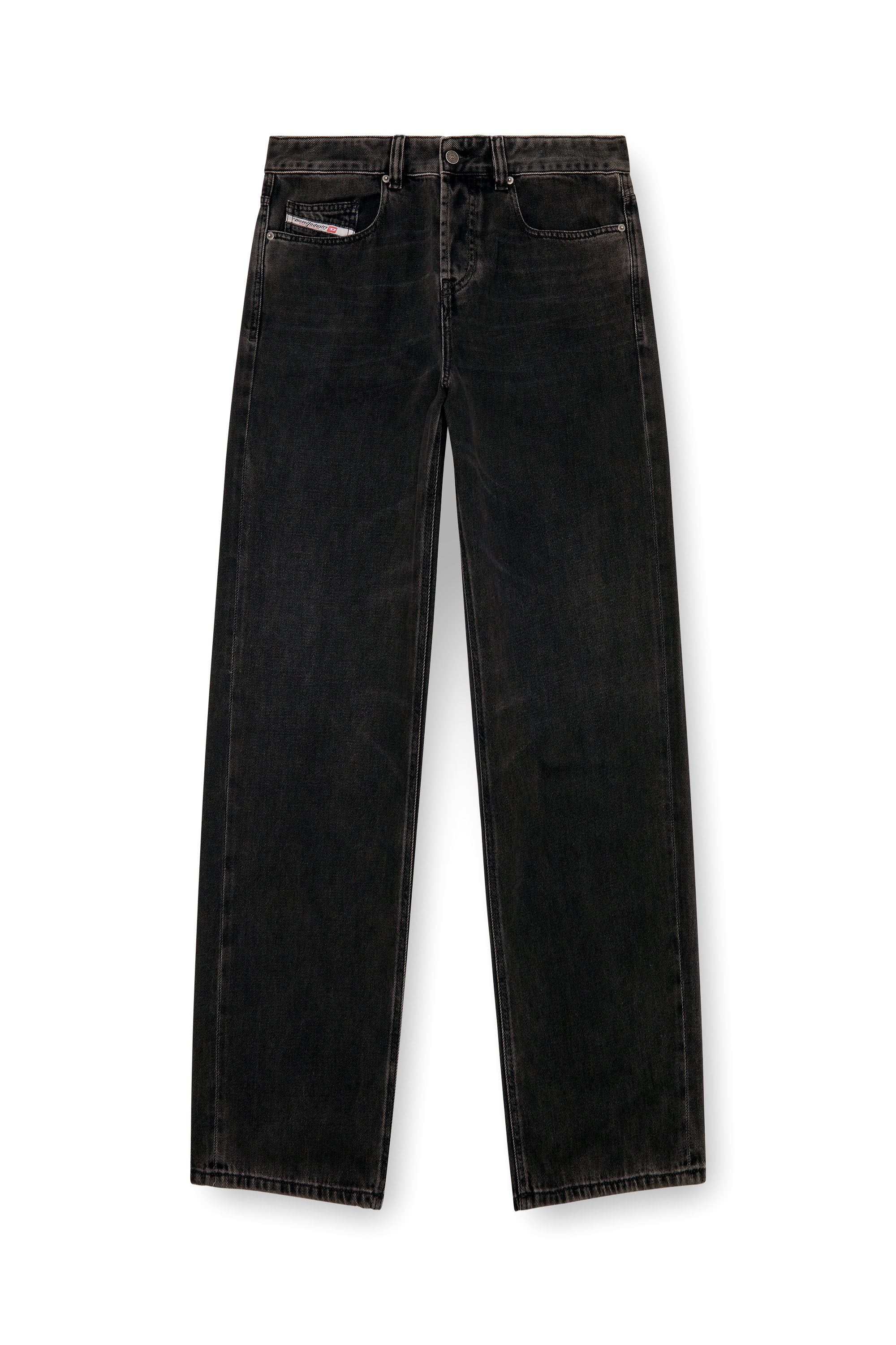 Diesel - Relaxed Jeans 2001 D-Macro 09I35 Hombre, Negro/Gris oscuro - 3