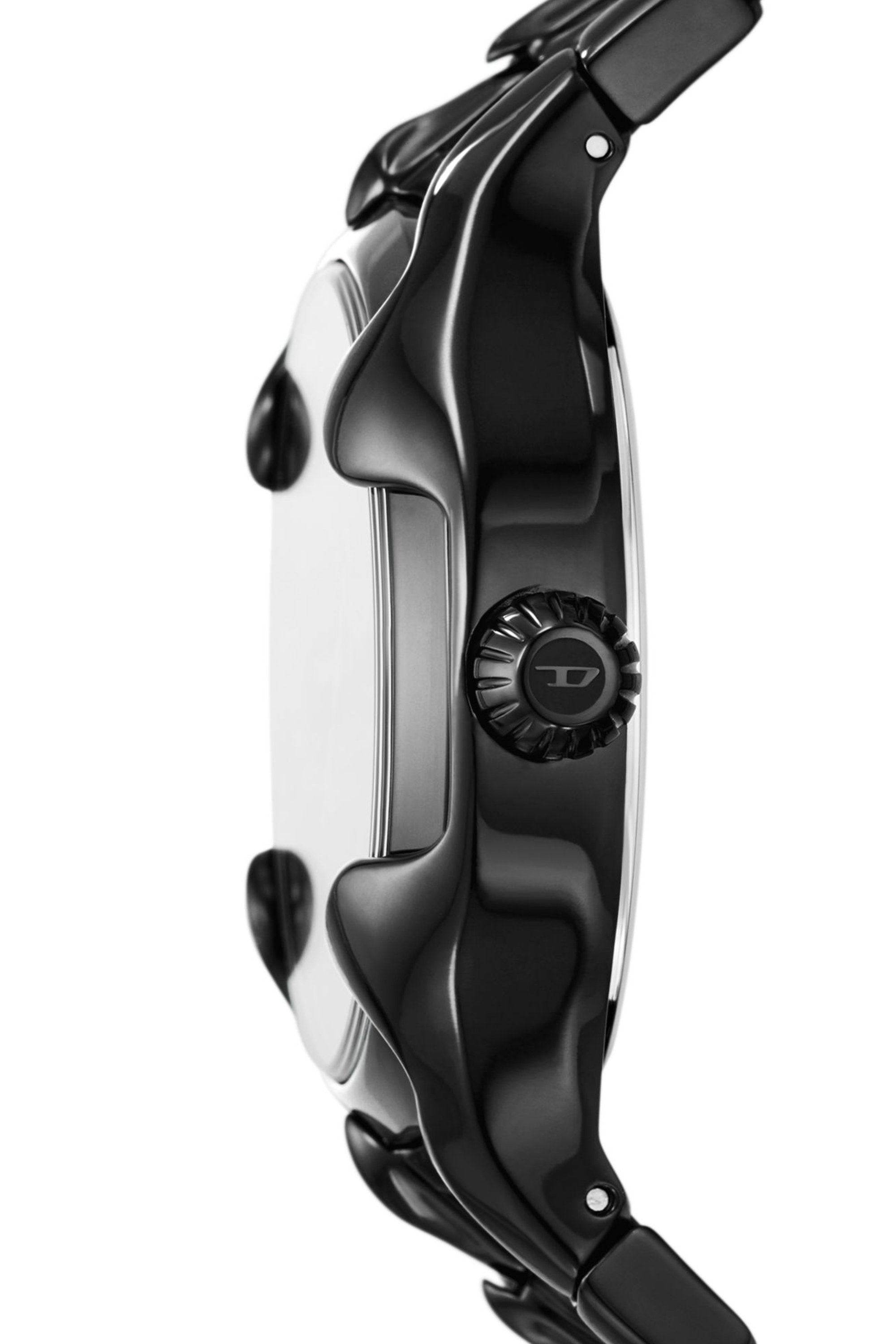 Diesel - DZ2198, Reloj Vert de acero inoxidable negro Hombre in Negro - 3