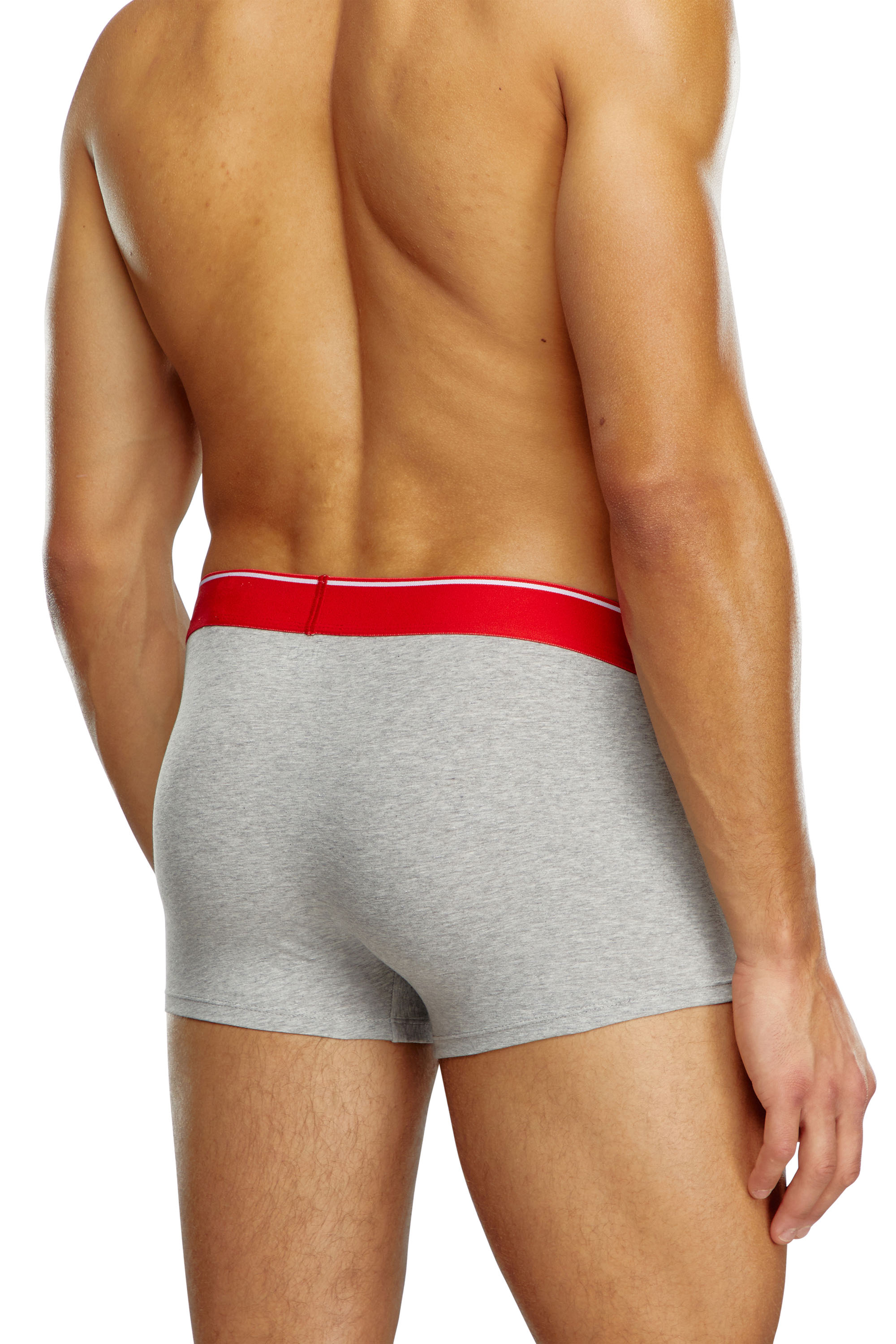 Diesel - UMBX-DAMIENTHREEPACK, Paquete de tres bóxers ajustados lisos Hombre in Multicolor - 3