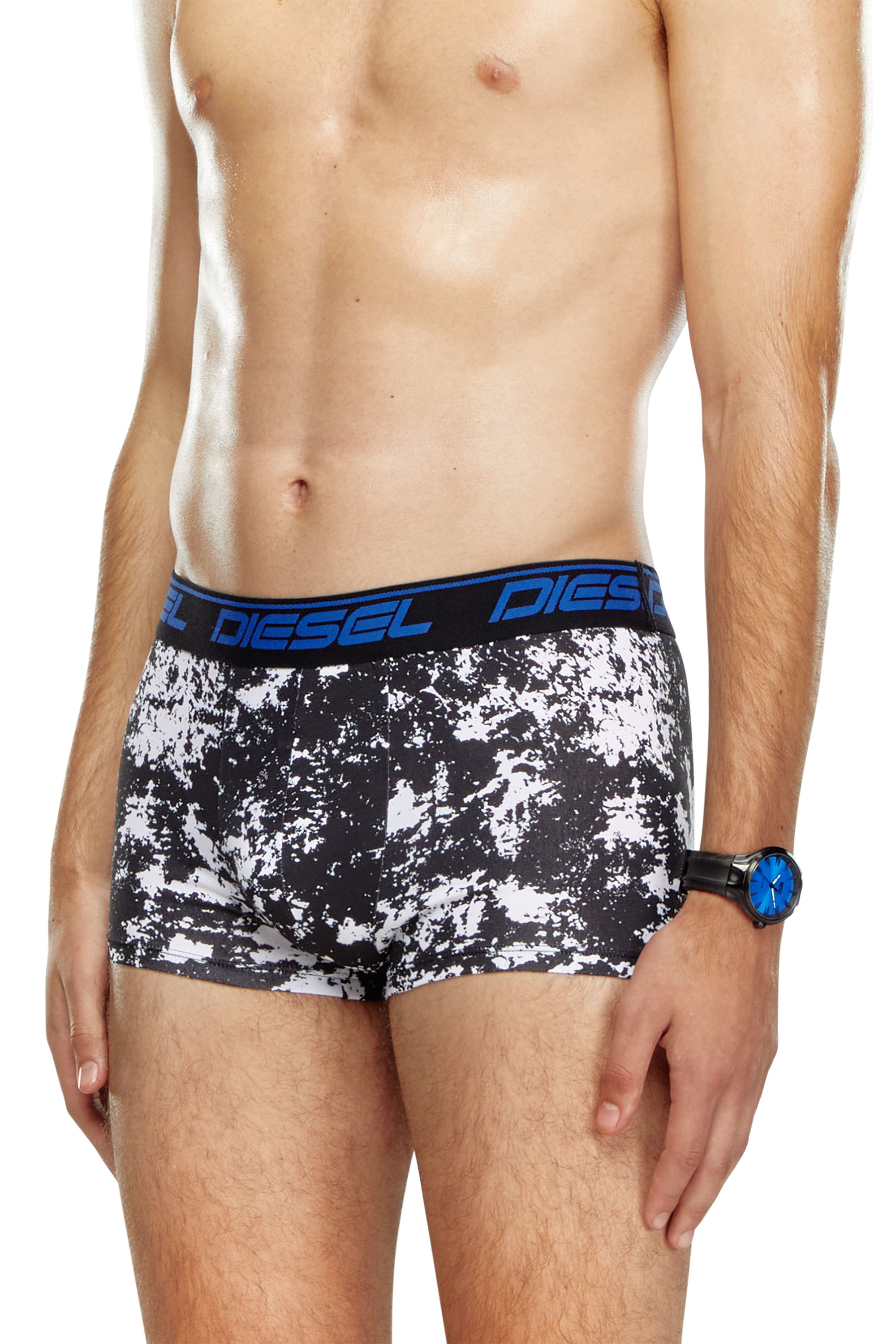 Diesel - UMBX-DAMIENTHREEPACK, Paquete de tres bóxers ajustados con rayas espaciales Hombre in Multicolor - 2