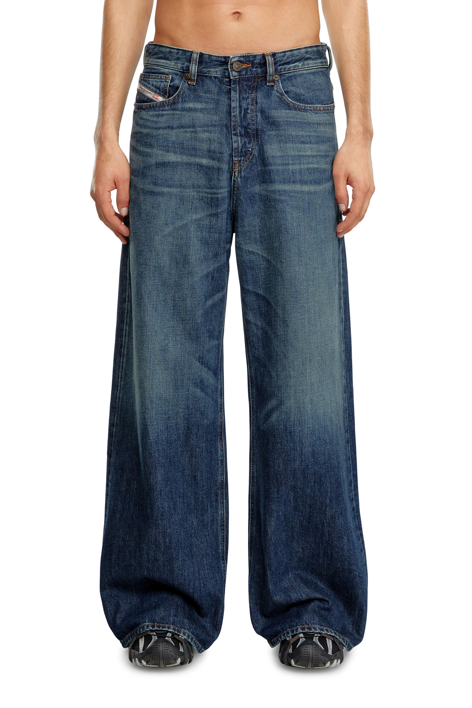 Diesel - Relaxed Jeans 1996 D-Sire 09H59 Mujer, Azul Oscuro - 5