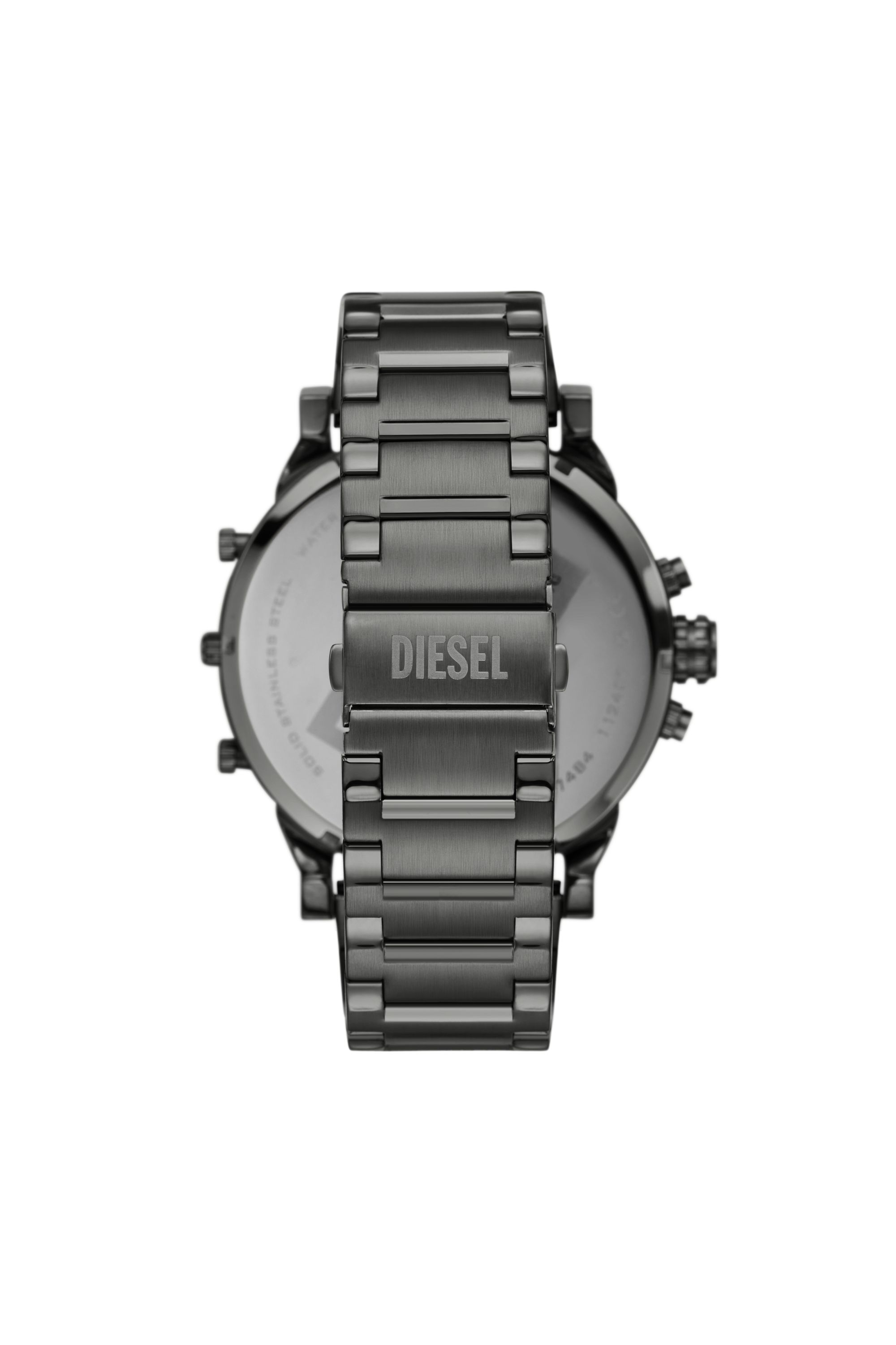 Diesel - DZ7484, Man's Mr. Daddy Two-Tone Stainless Steel Watch in Dark grey - 2