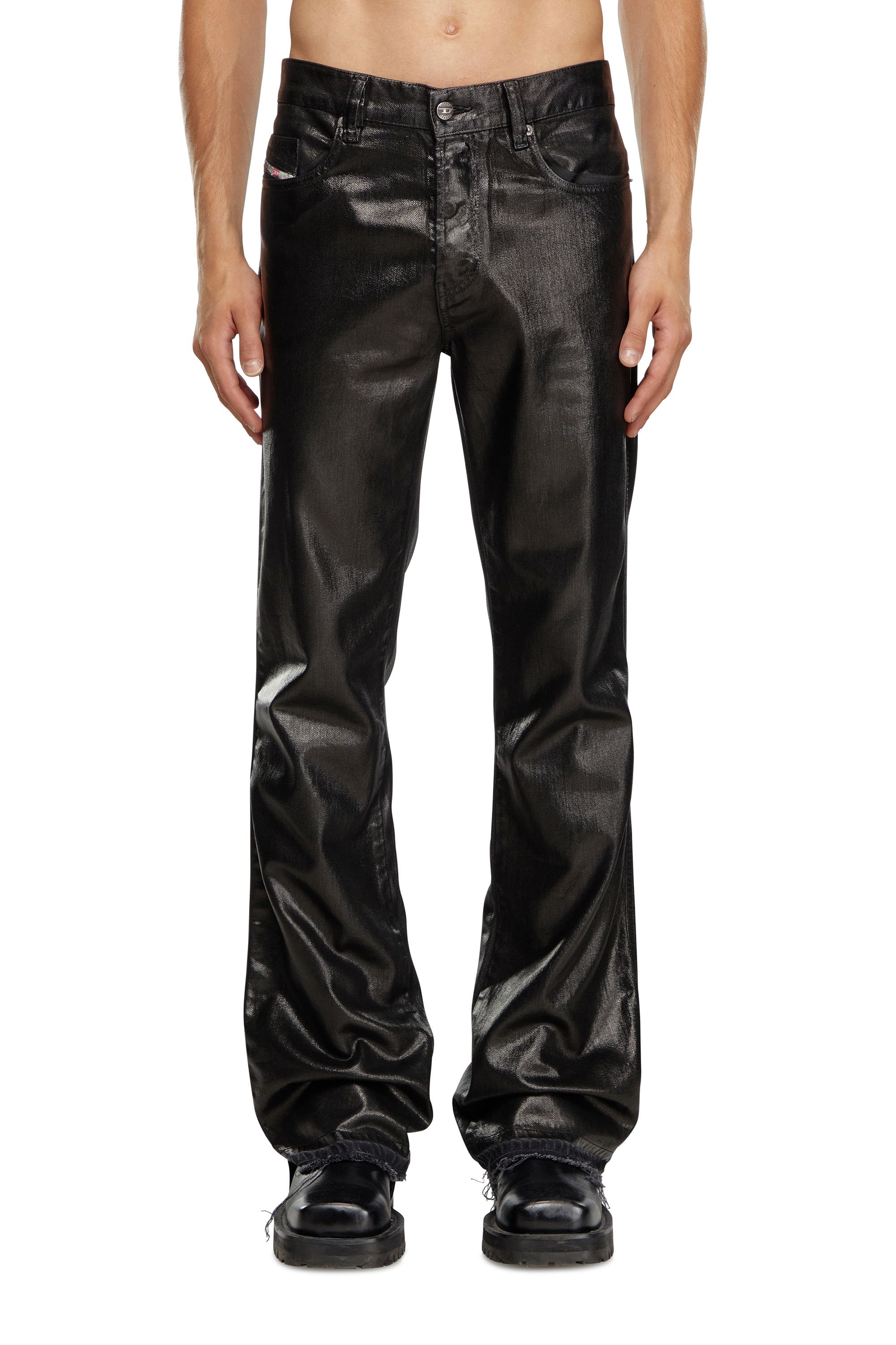 Diesel - Man's Bootcut Jeans 1998 D-Buck 068MR, Black/Dark grey - 2