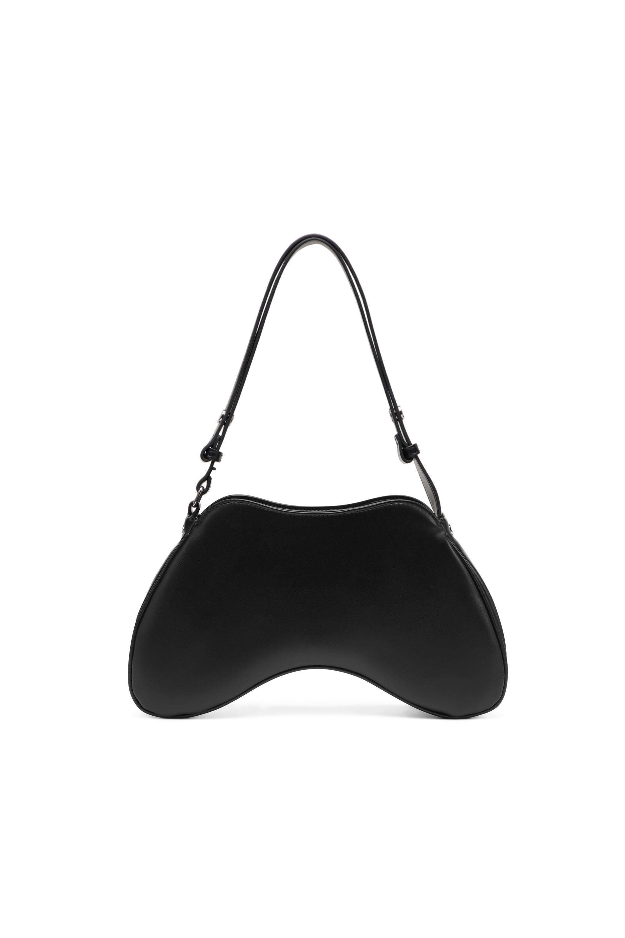 Diesel - PLAY SHOULDER, Woman's Play-Shoulder bag in PU in Black - 2