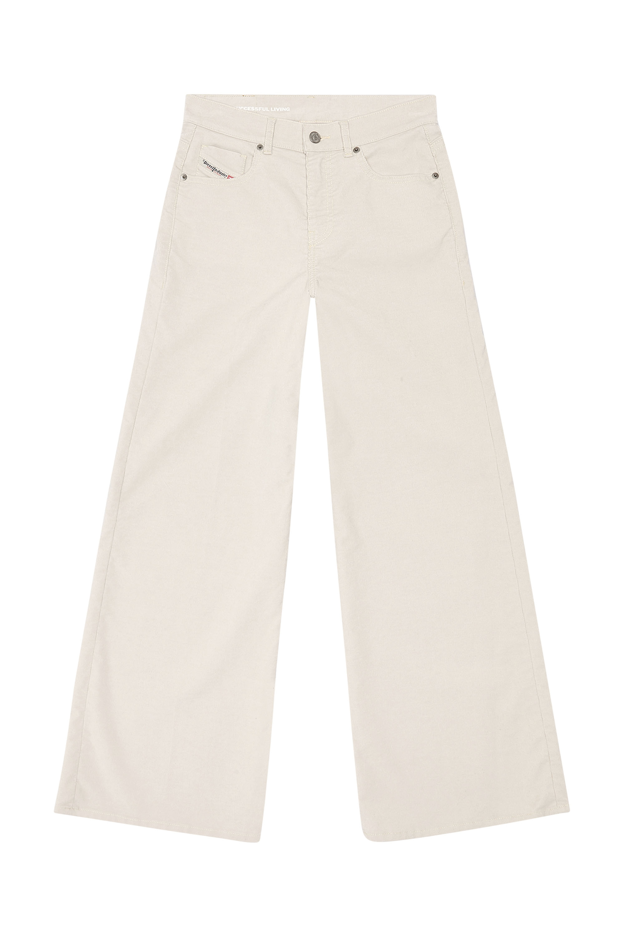 Diesel - Woman's Flare Jeans 1978 D-Akemi 068JG, White - 5