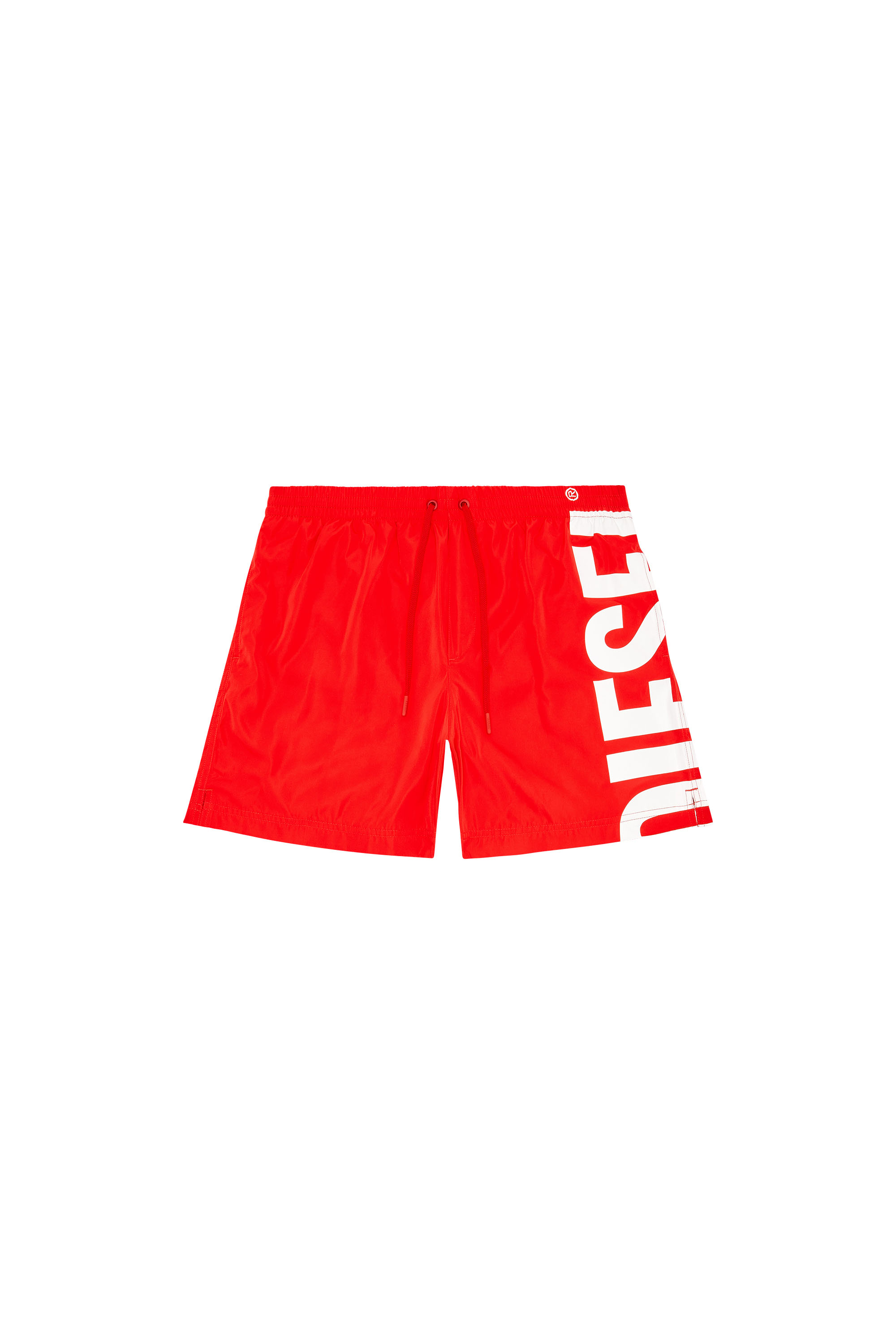 Diesel - BMBX-RIO-41, Boardshorts con estampado del logotipo en el lateral Hombre in Rojo - 4