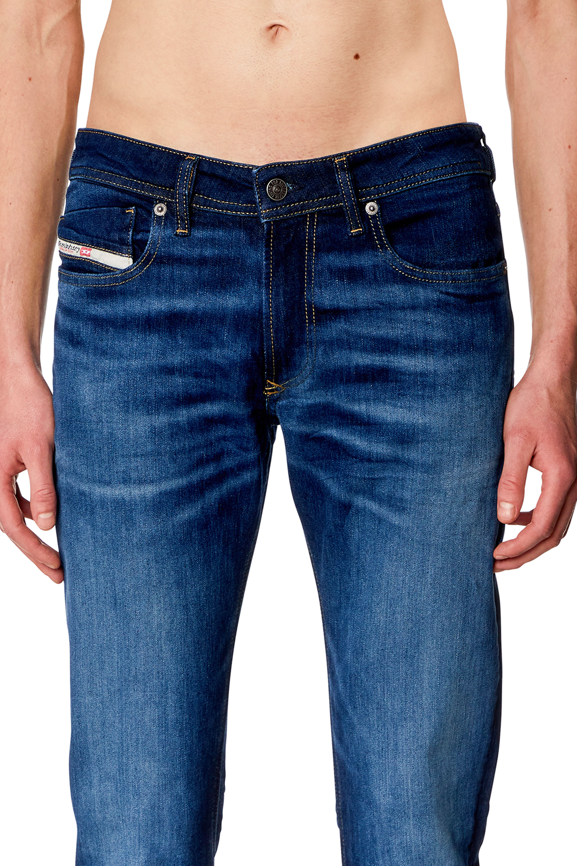 Diesel - Man's Skinny Jeans 1979 Sleenker 0PFAV, Dark Blue - 4