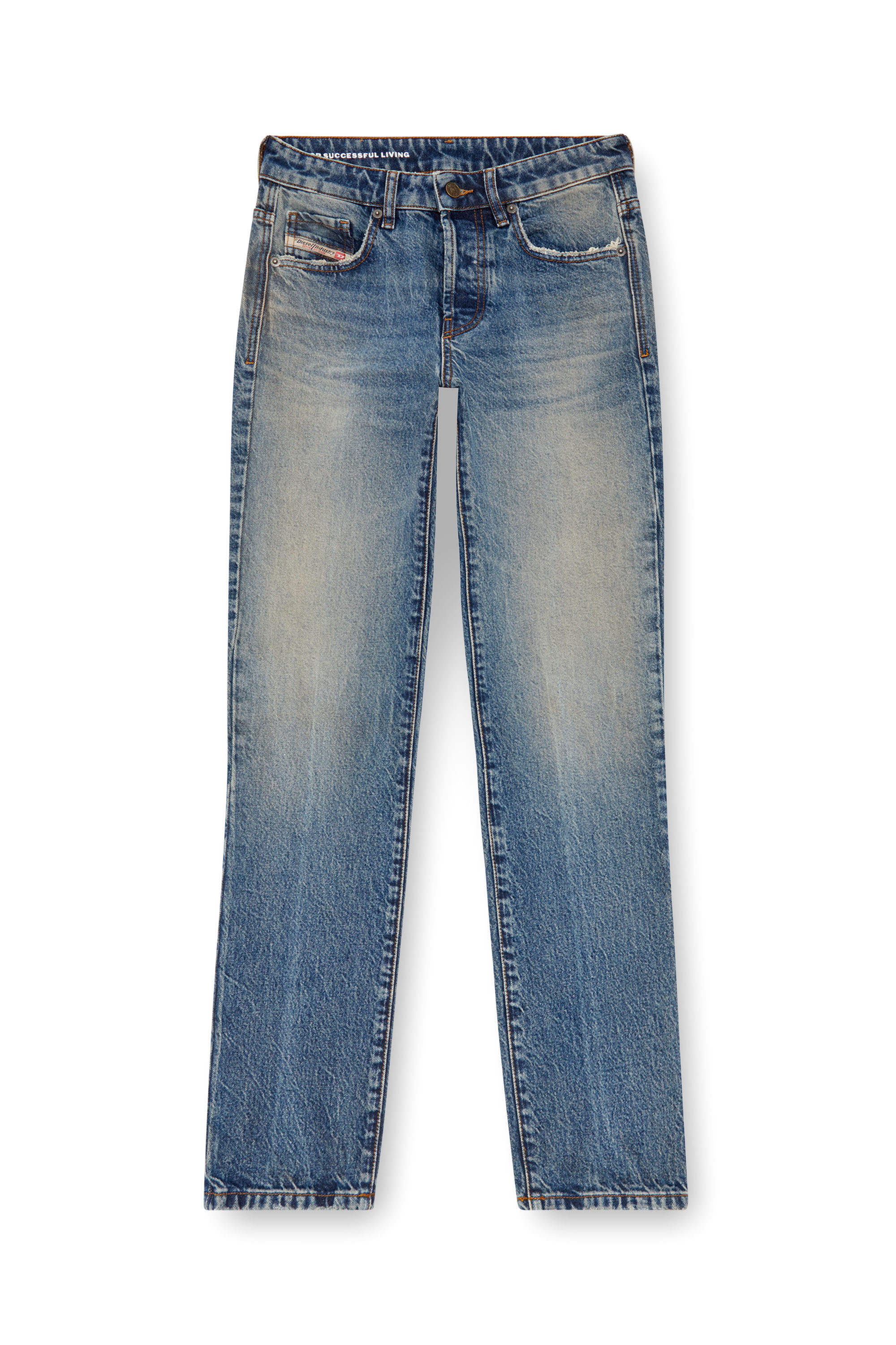 Diesel - Regular Jeans 1989 D-Mine 0GRDH Mujer, Azul medio - 3