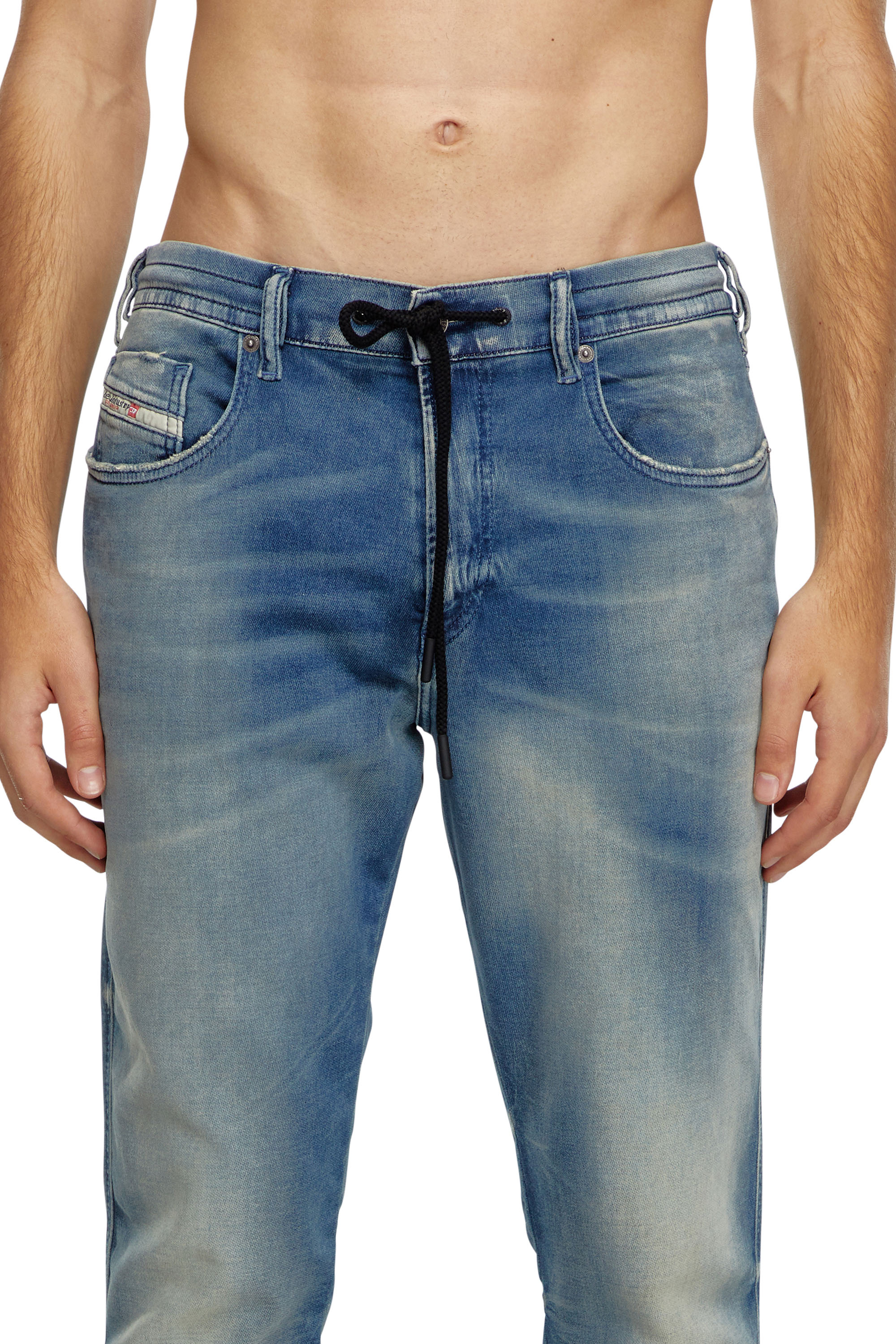 Diesel - Slim 2060 D-Strukt Joggjeans® 068MG Hombre, Azul medio - 5