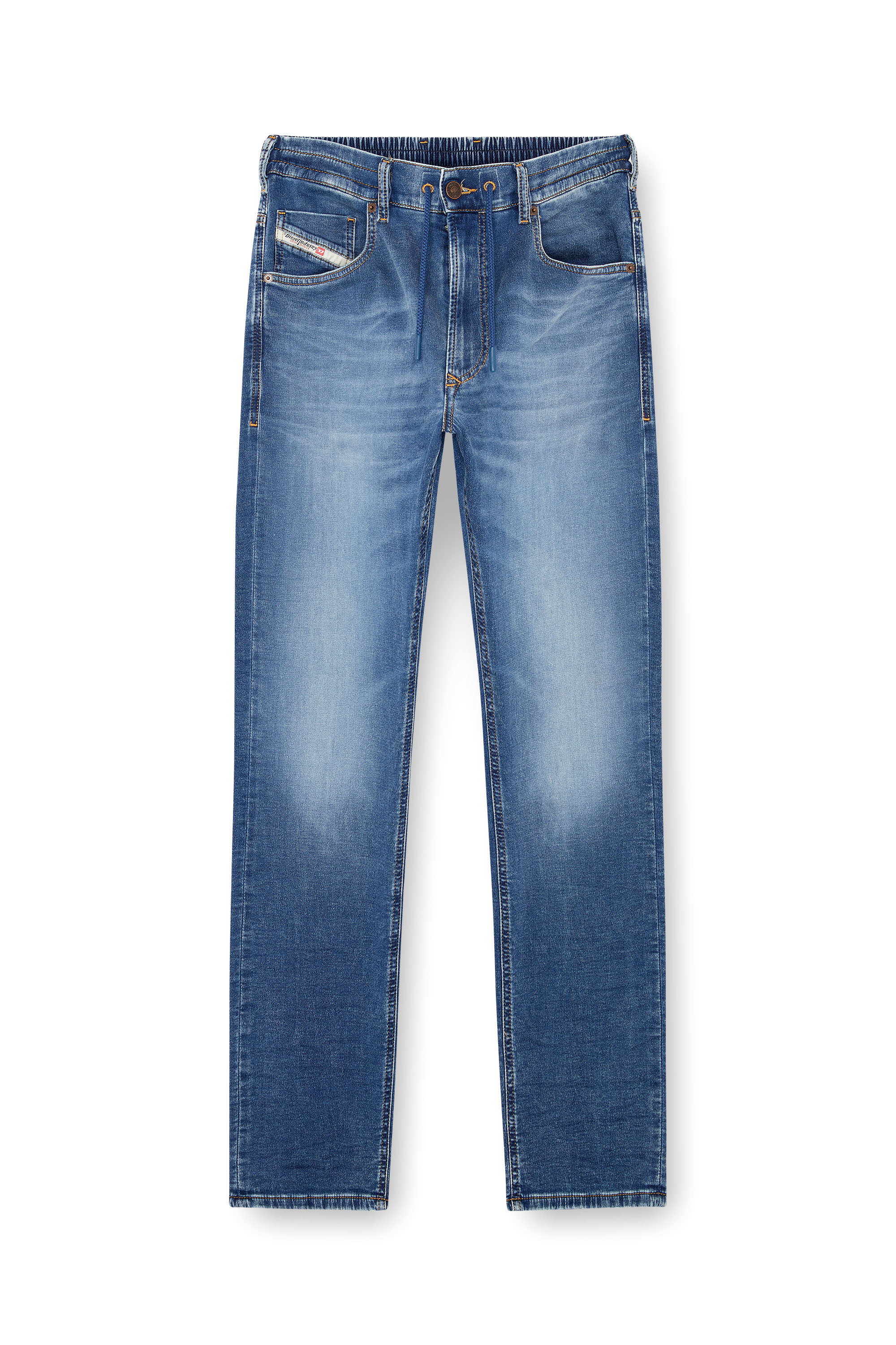 Diesel - Regular 2030 D-Krooley Joggjeans® 068HY Hombre, Azul medio - 3