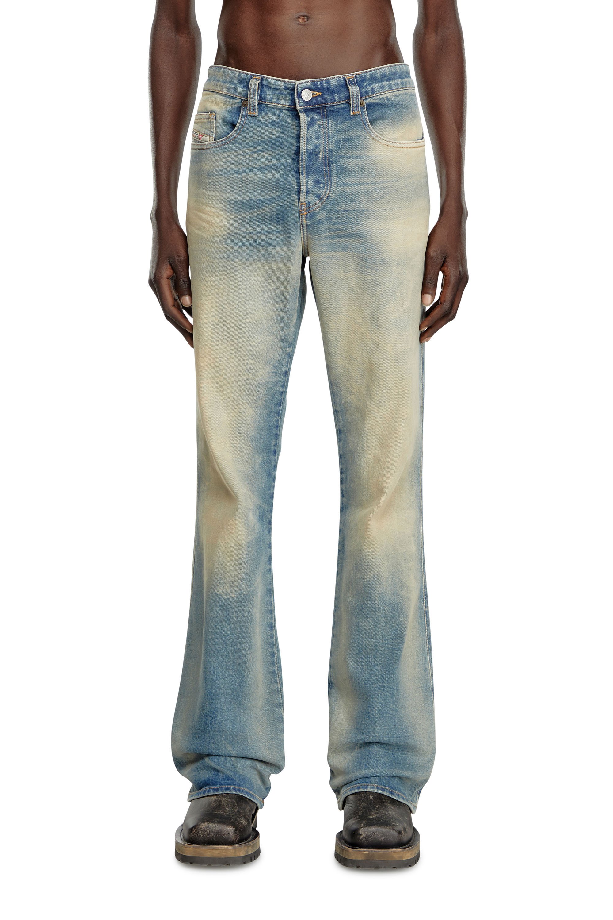 Diesel - Bootcut Jeans 1998 D-Buck 09H78 Hombre, Azul medio - 2