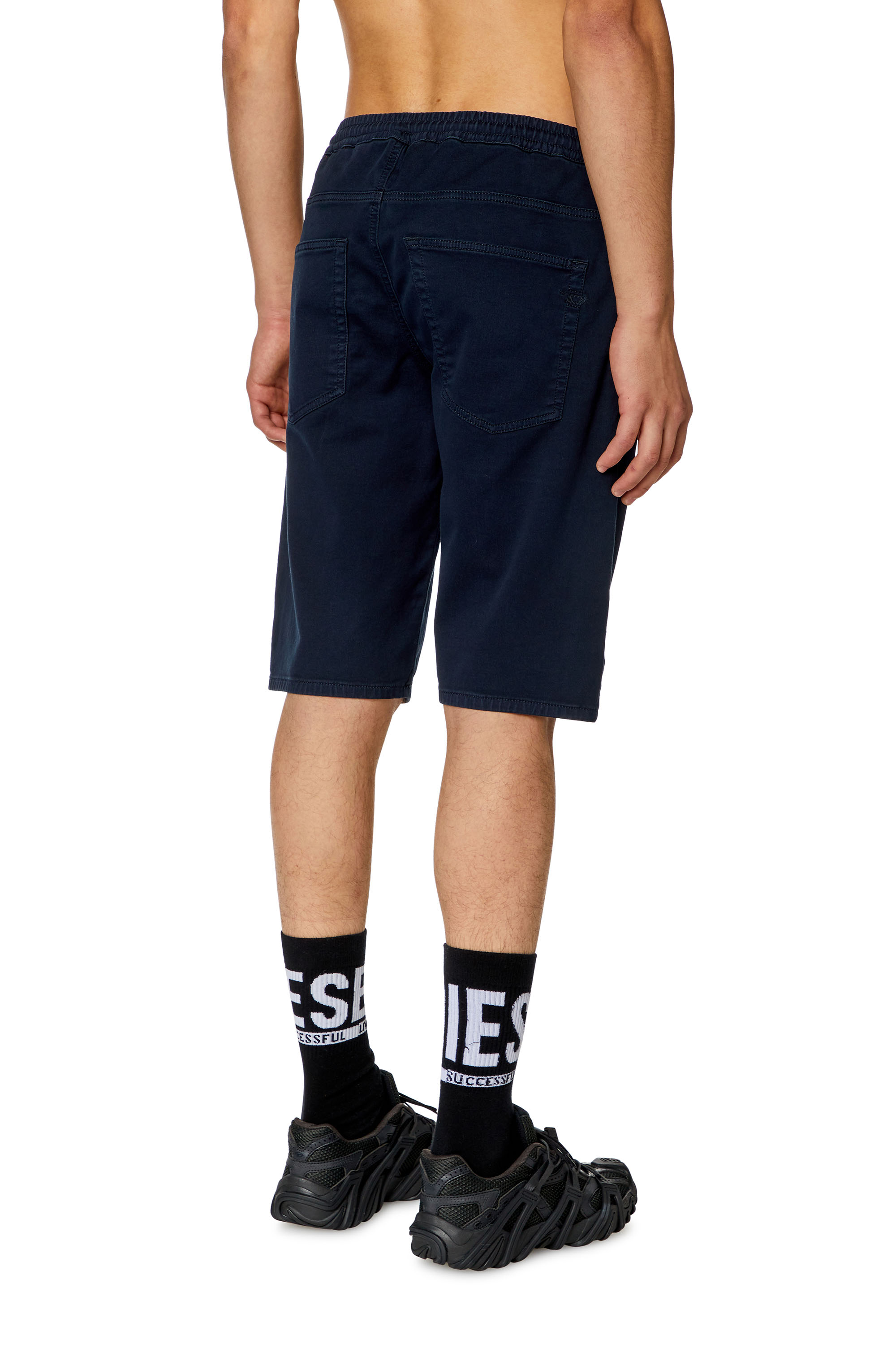 Diesel - 2033 D-KROOLEY-SHORT JOGG, Pantalones cortos chinos en JoggJeans Hombre in Azul marino - 2