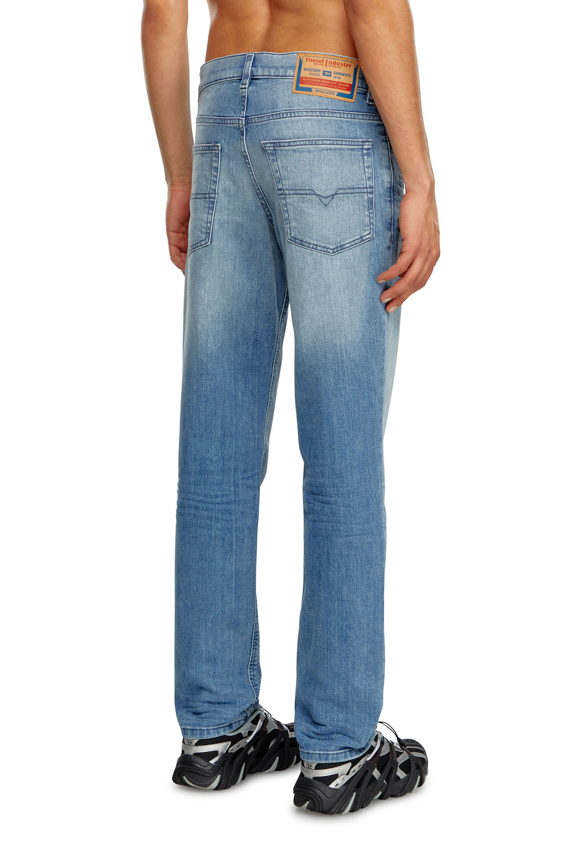 Diesel - Man's Regular Jeans 2023 D-Finitive 0GRDI, Light Blue - 3