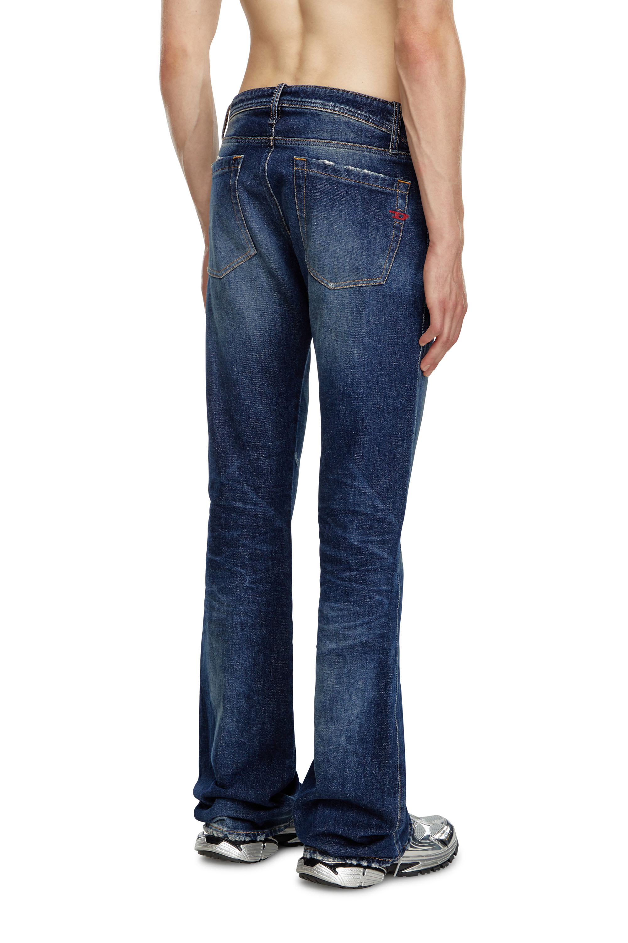 Diesel - Man's Bootcut Jeans D-Backler 09J56, Dark Blue - 3