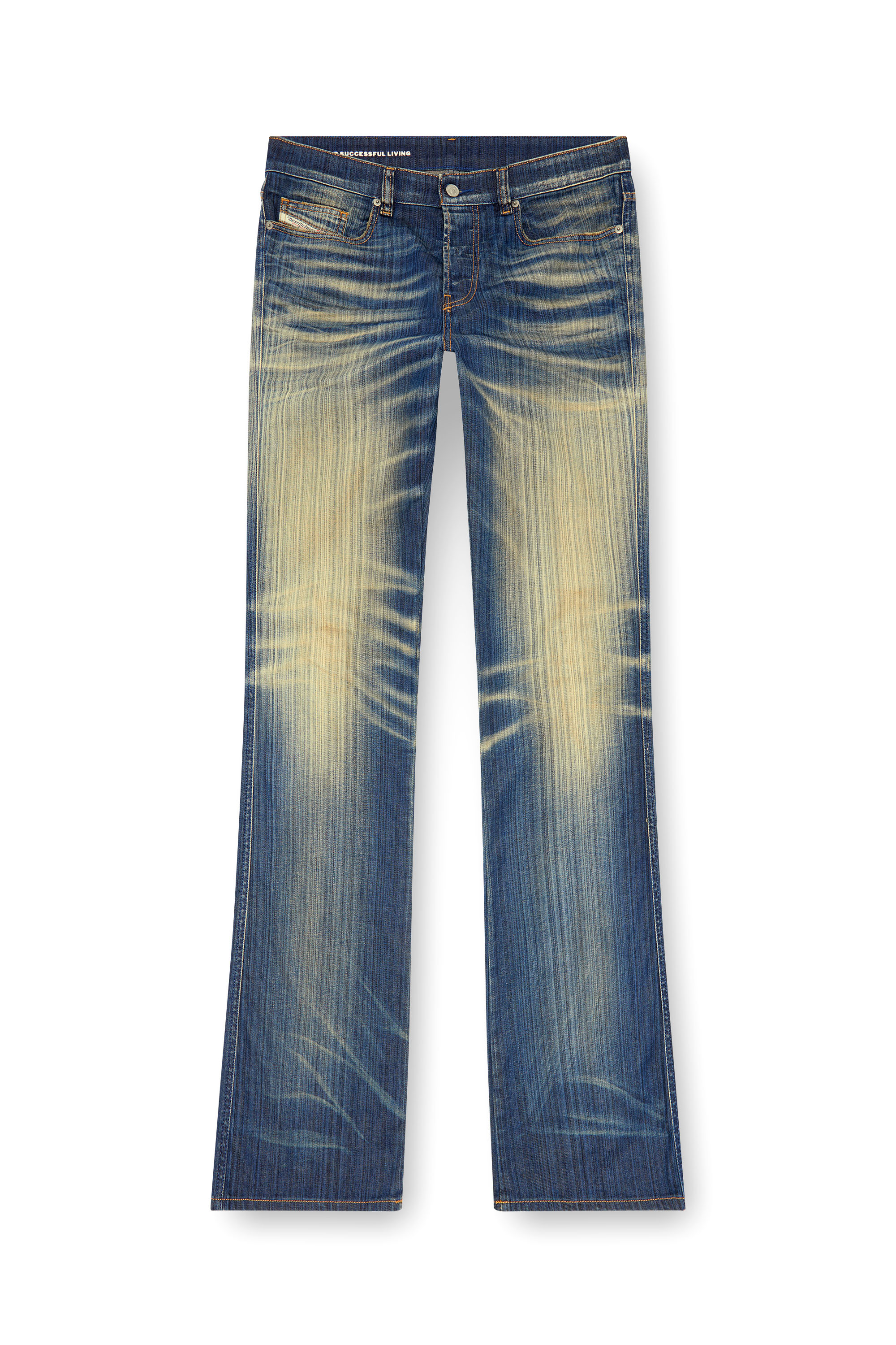 Diesel - Bootcut Jeans 1998 D-Buck 09J46 Hombre, Azul Oscuro - 3