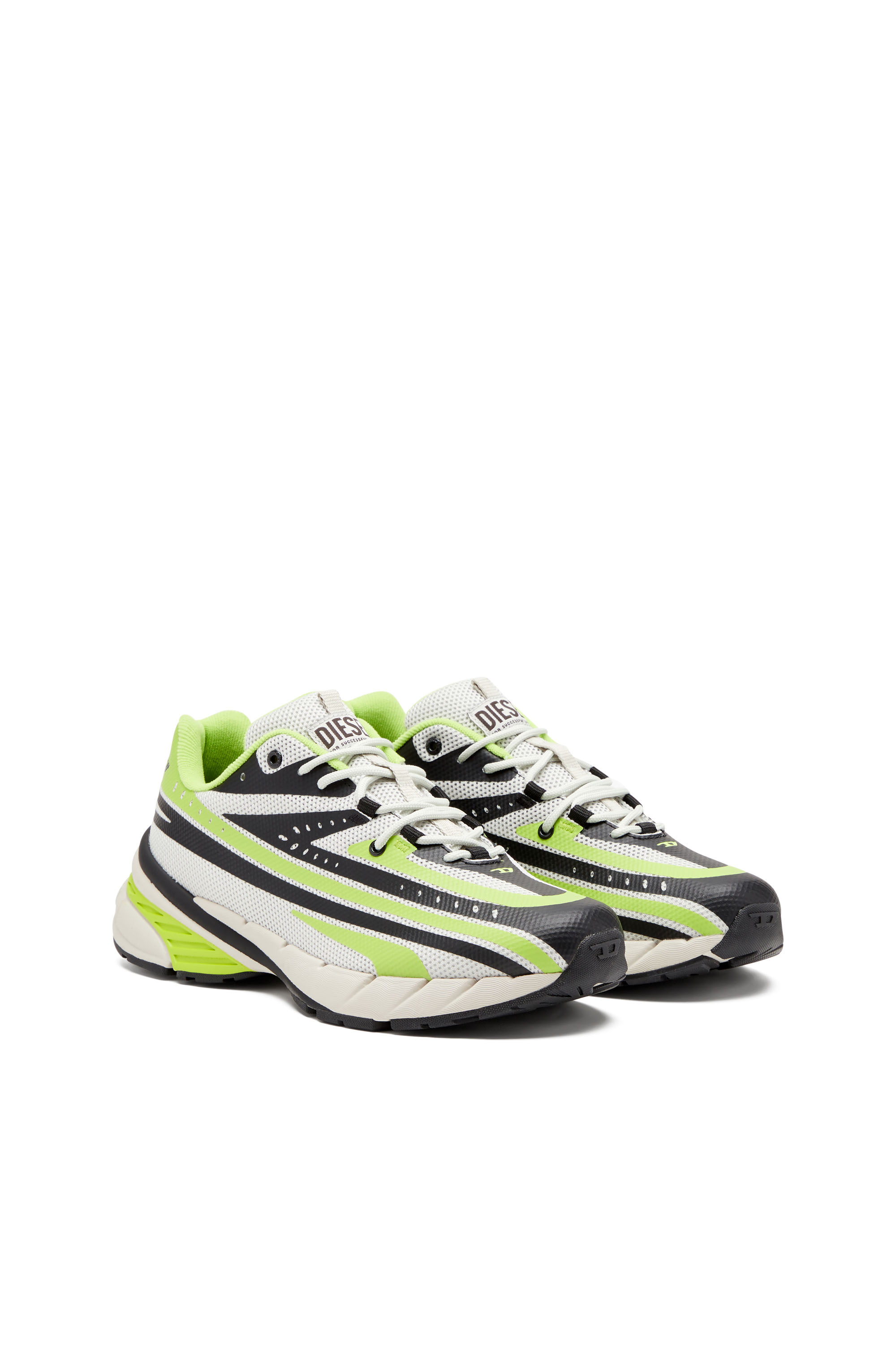 Diesel - D-AIRSPEED LOW, D-Airspeed Low-Deportivas a rayas de malla recubierta Hombre in Multicolor - 2