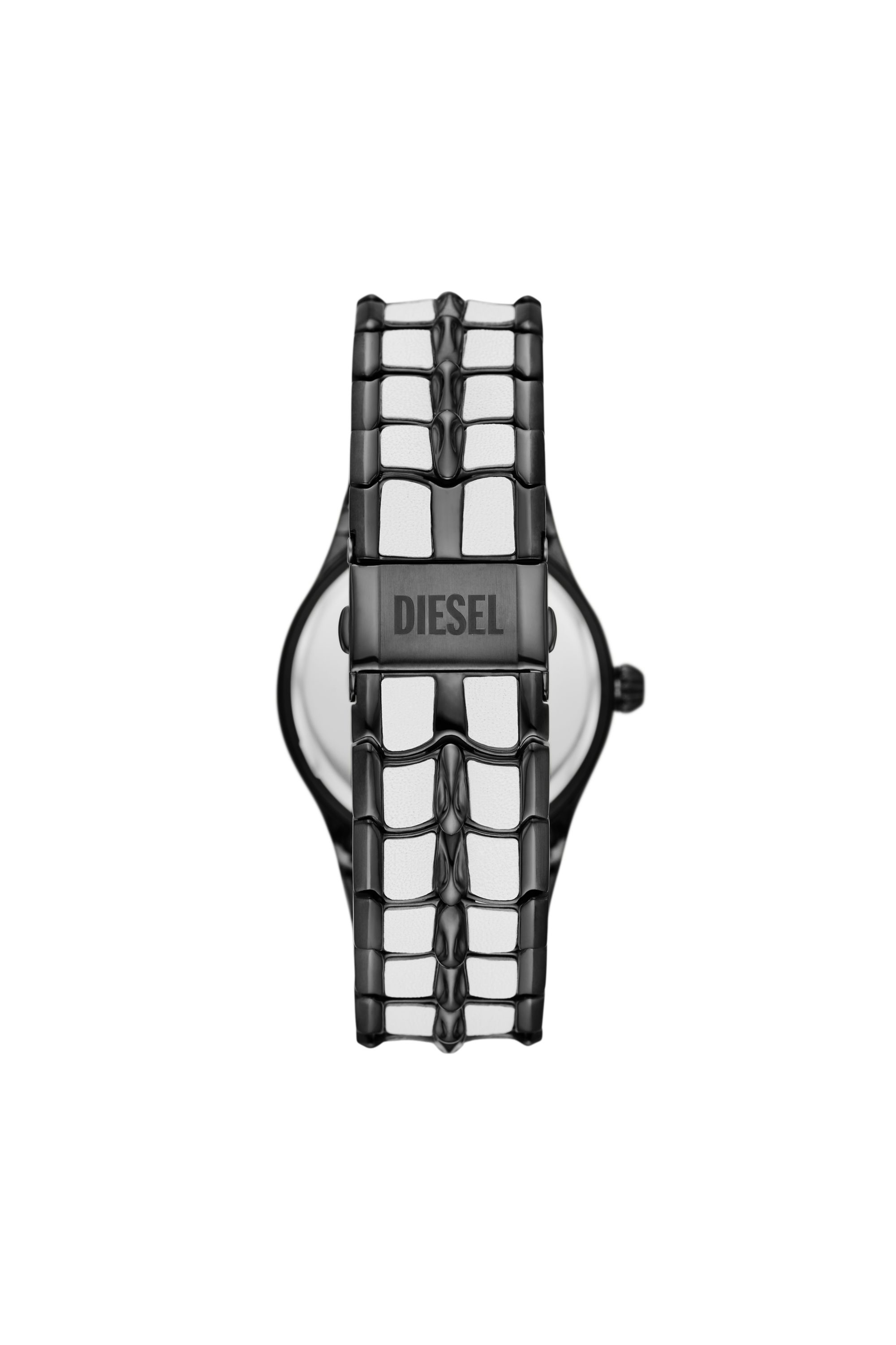 Diesel - DZ2184, Man's Limited Edition Vert Three-Hand Date Watch in Black/White - 2