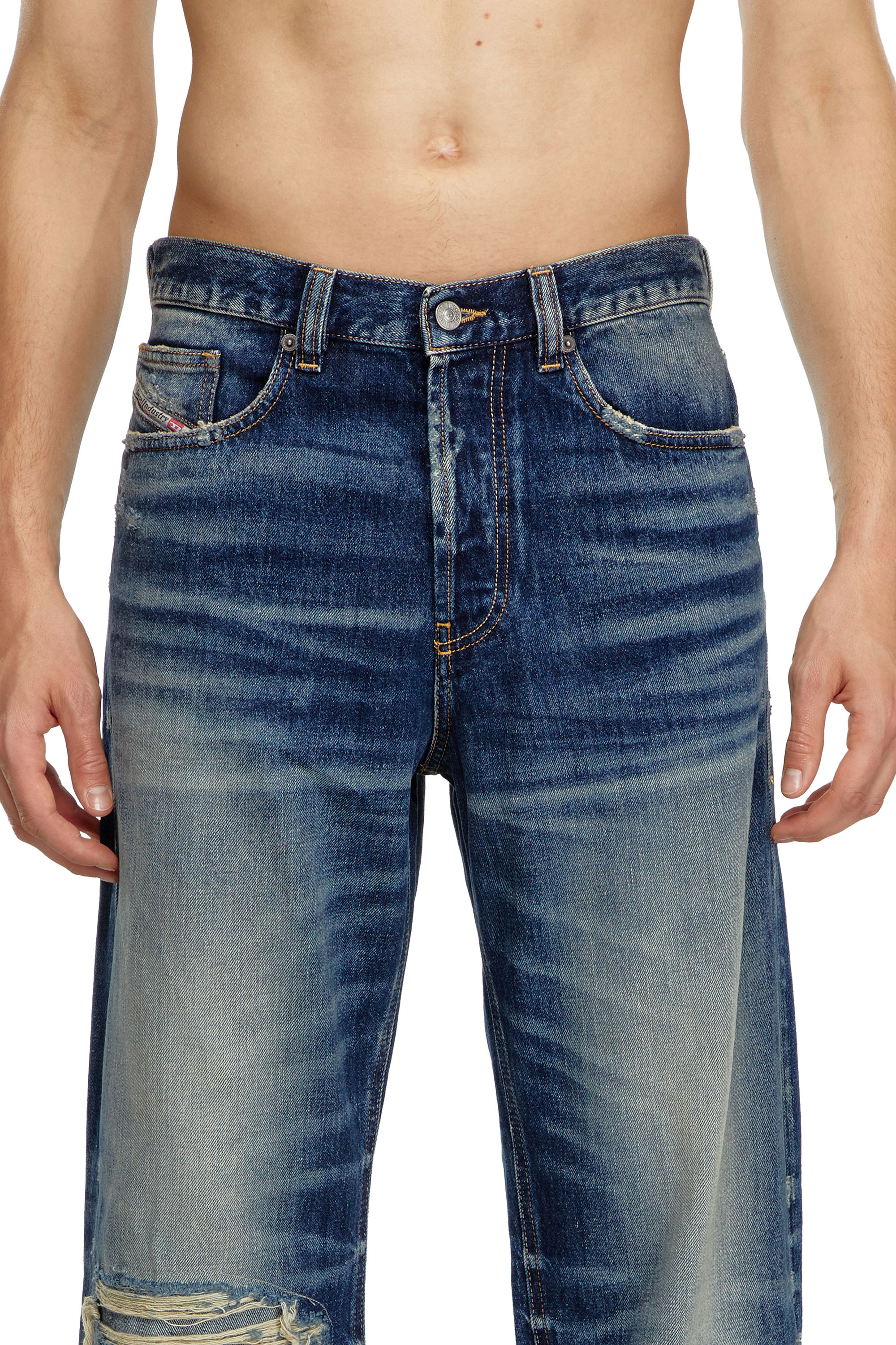 Diesel - Regular Jeans 2010 D-Macs 09J95 Hombre, Azul Oscuro - 5