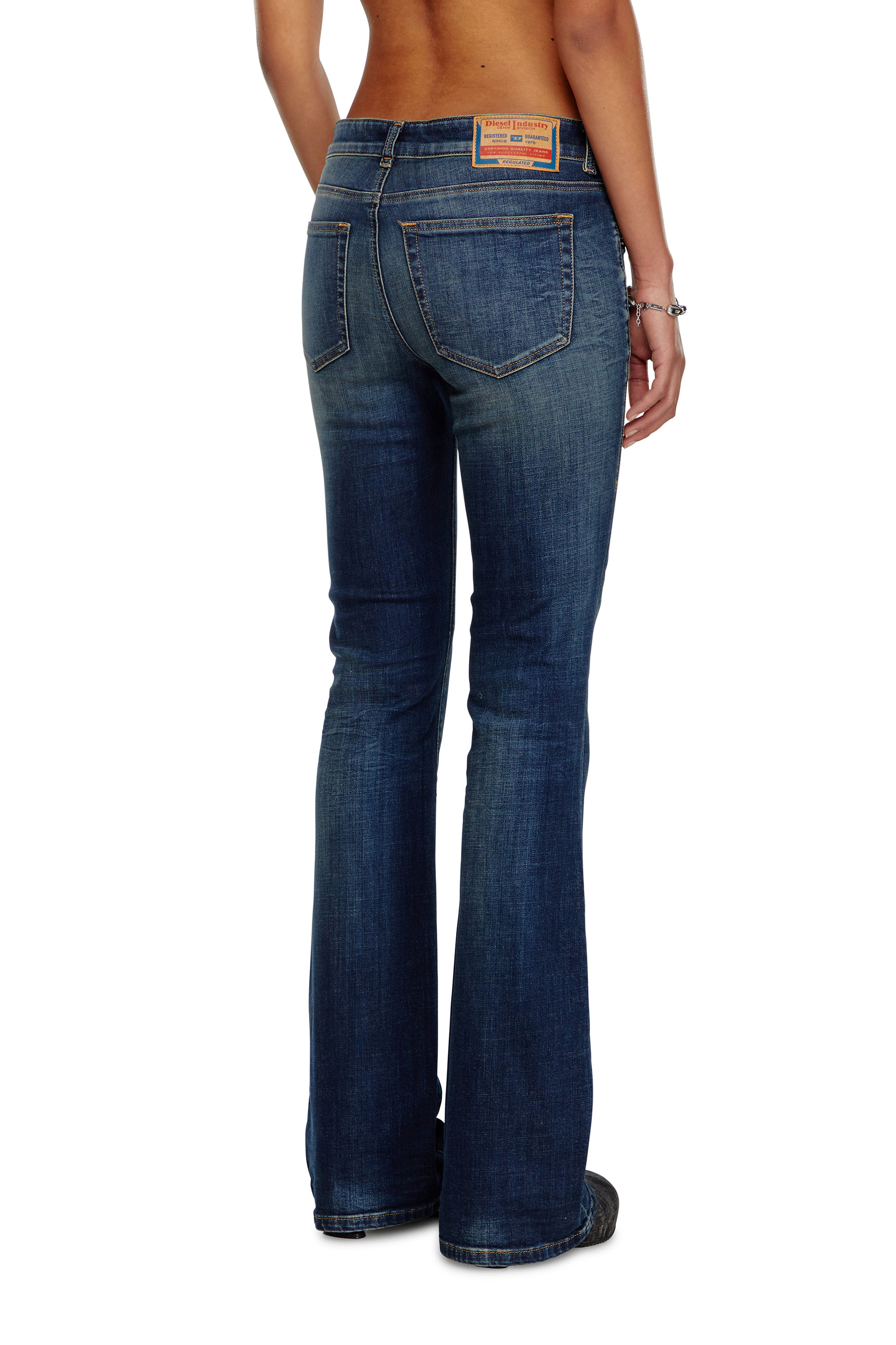 Diesel - Woman's Bootcut Jeans 1969 D-Ebbey 09J20, Dark Blue - 3